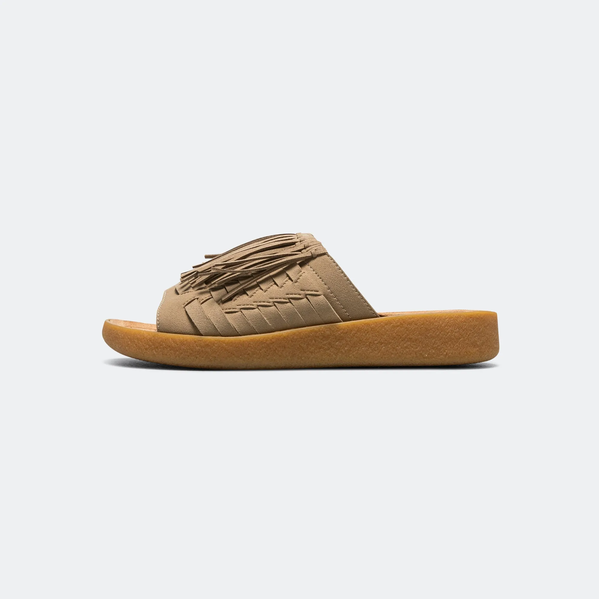 Thunderbird Thatch Slide - Taupe/Tan Open Steps Perfect for Travel