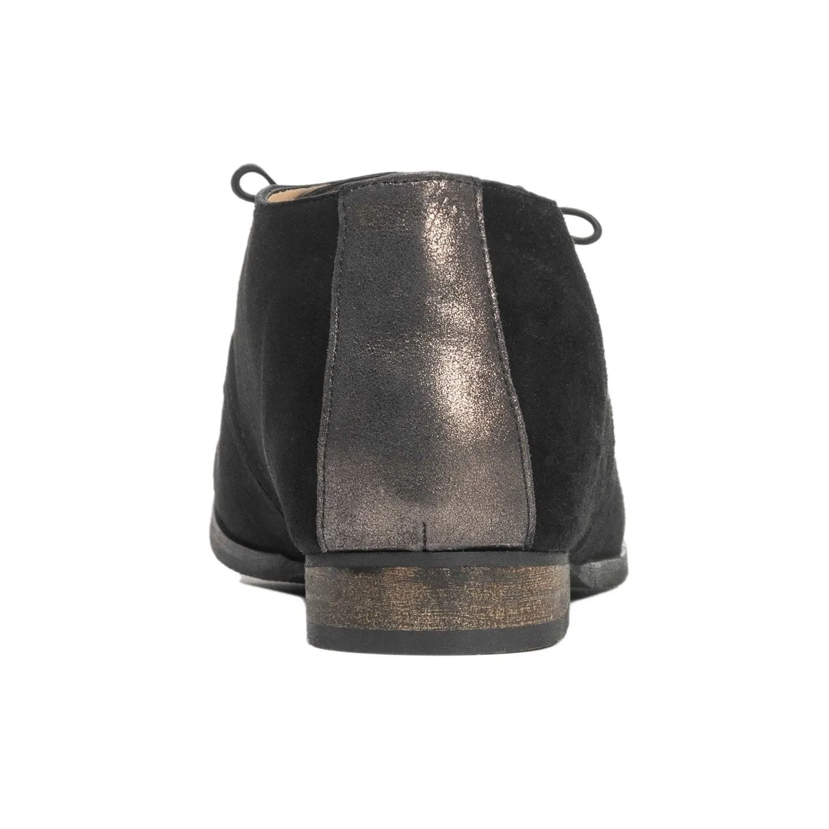 Mesh Breath Metro Walk PieSanto Women's Belgium Black Suede