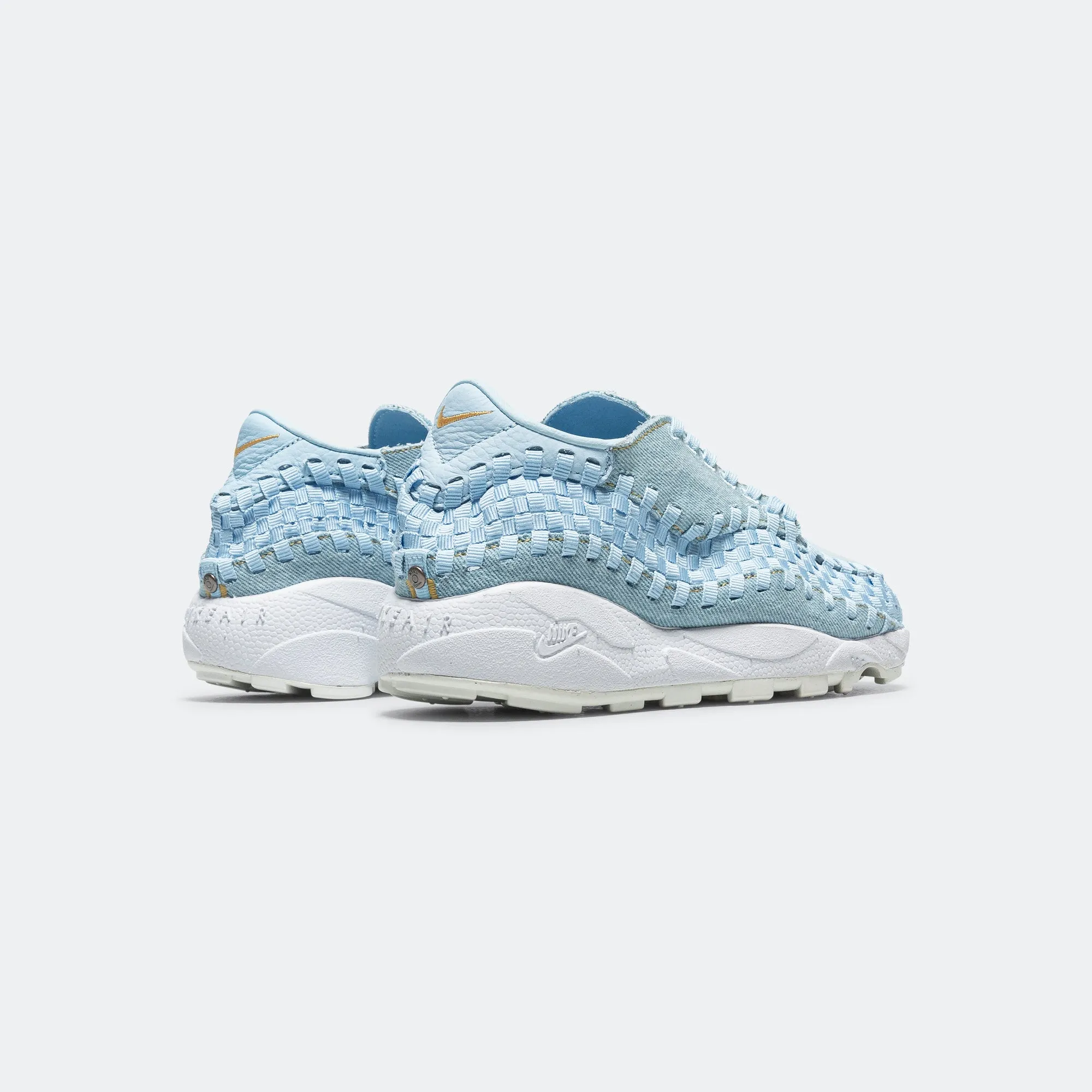 Womens Air Footscape - Denim/Wheat Gold-Ice Blue Cushion Frame