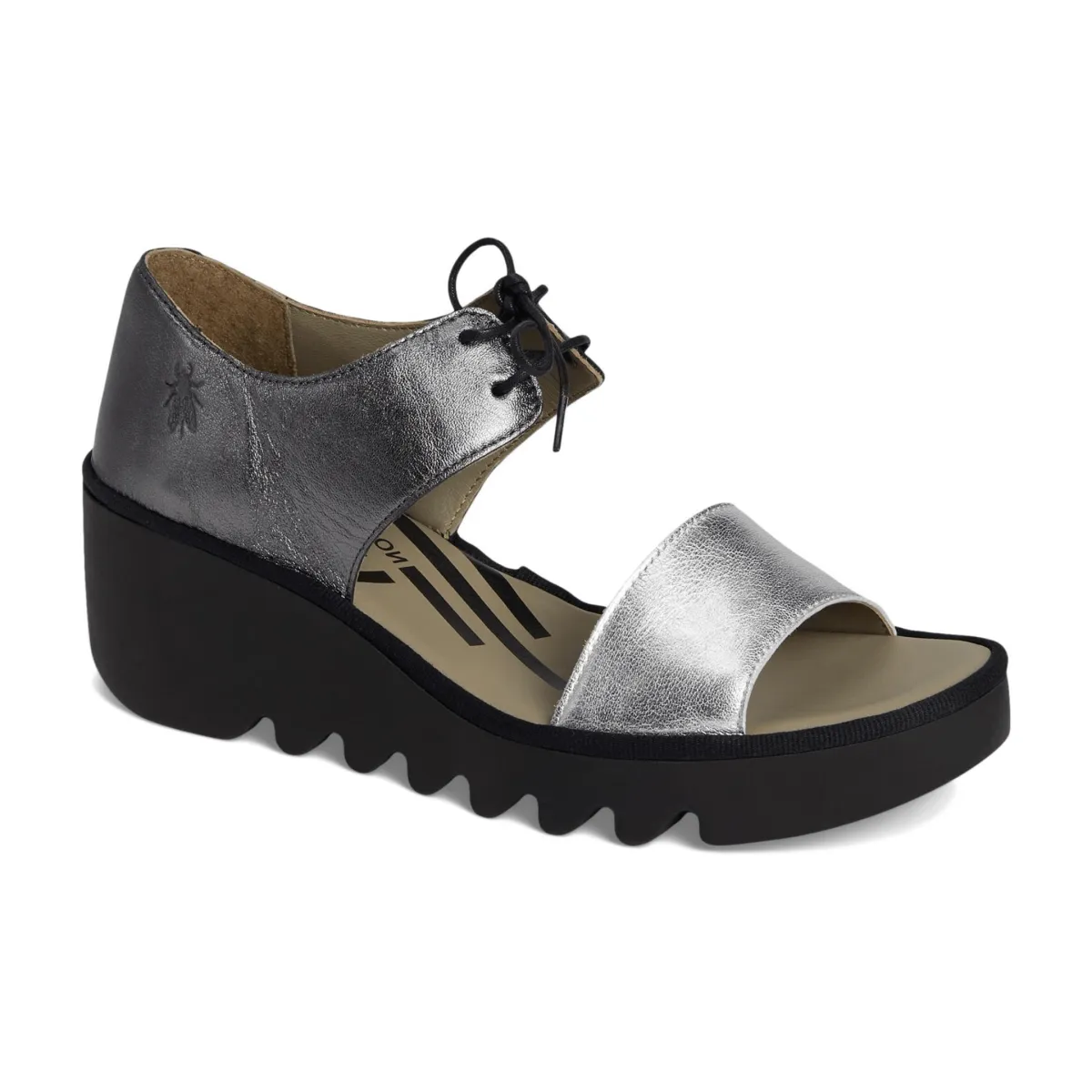 Graduation Ceremony Gloss Touch Fly London Women's BILU465 Silver/Graphite