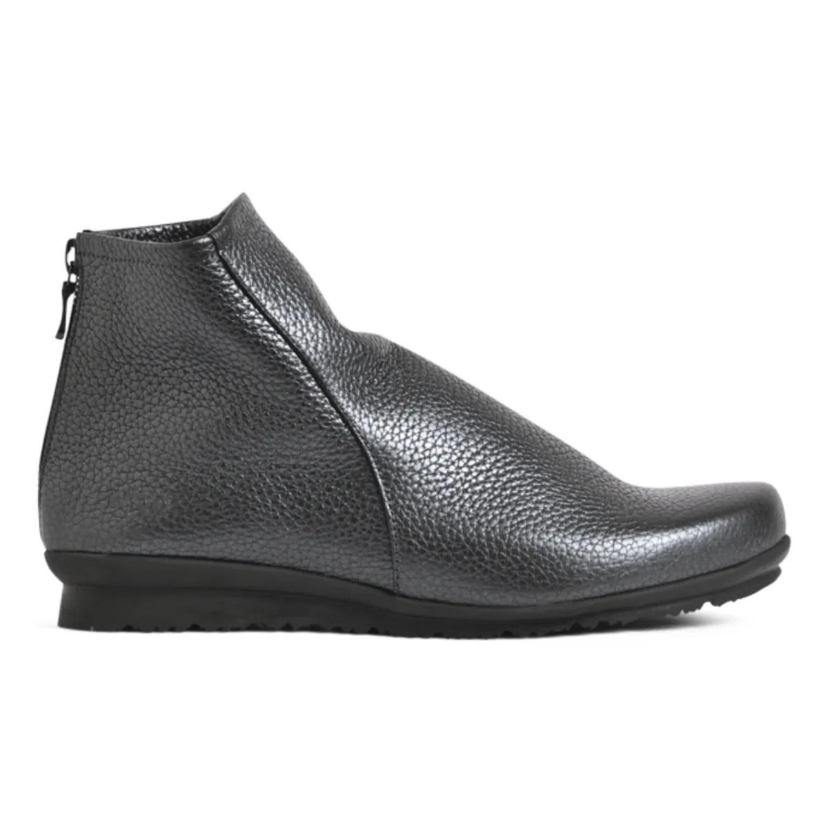 Arche Women's Baryky Grey/Silver Hopi Metal Leather Light Walk