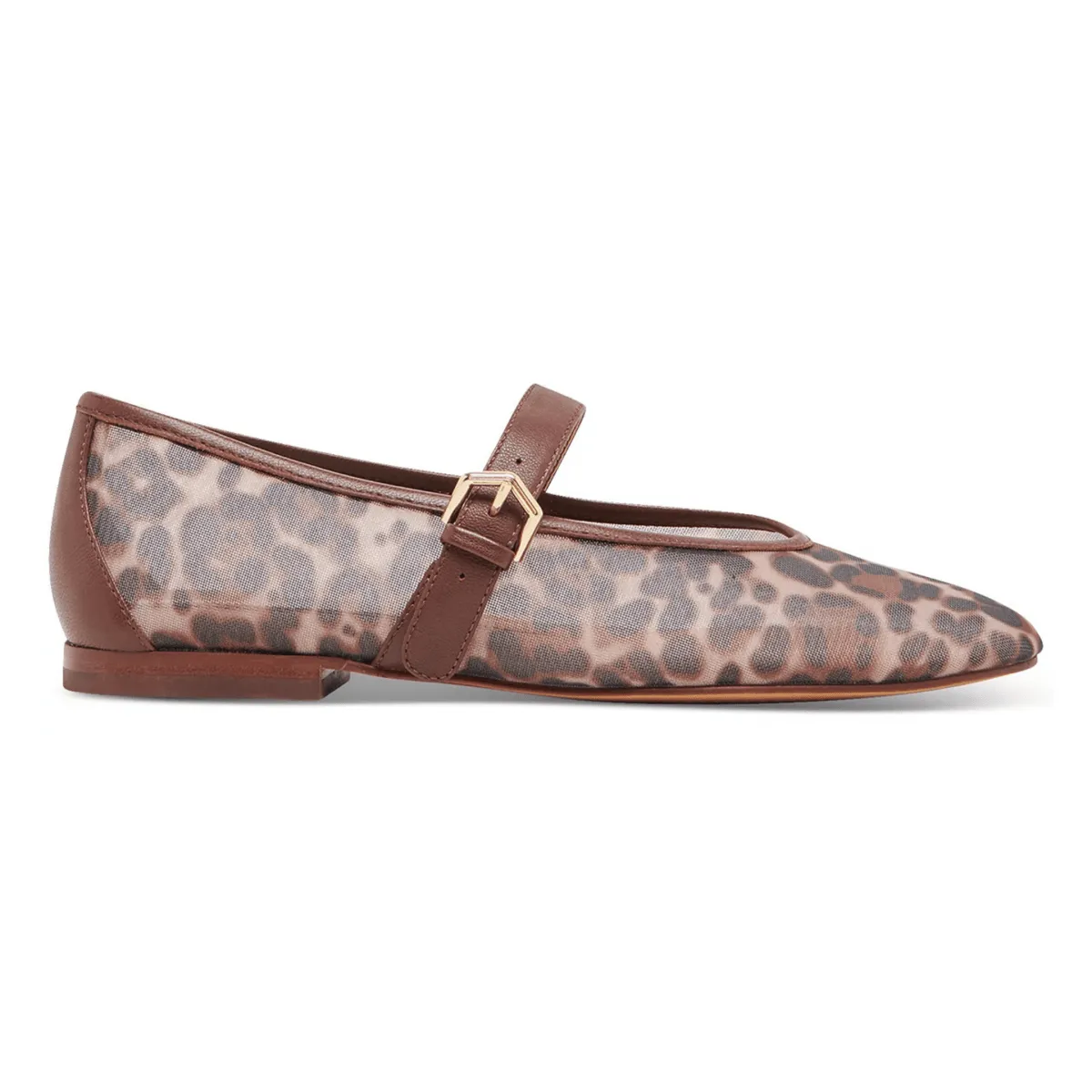 Dolce Vita Women's Roslyn Leopard Mesh Detail Work Everyday Use