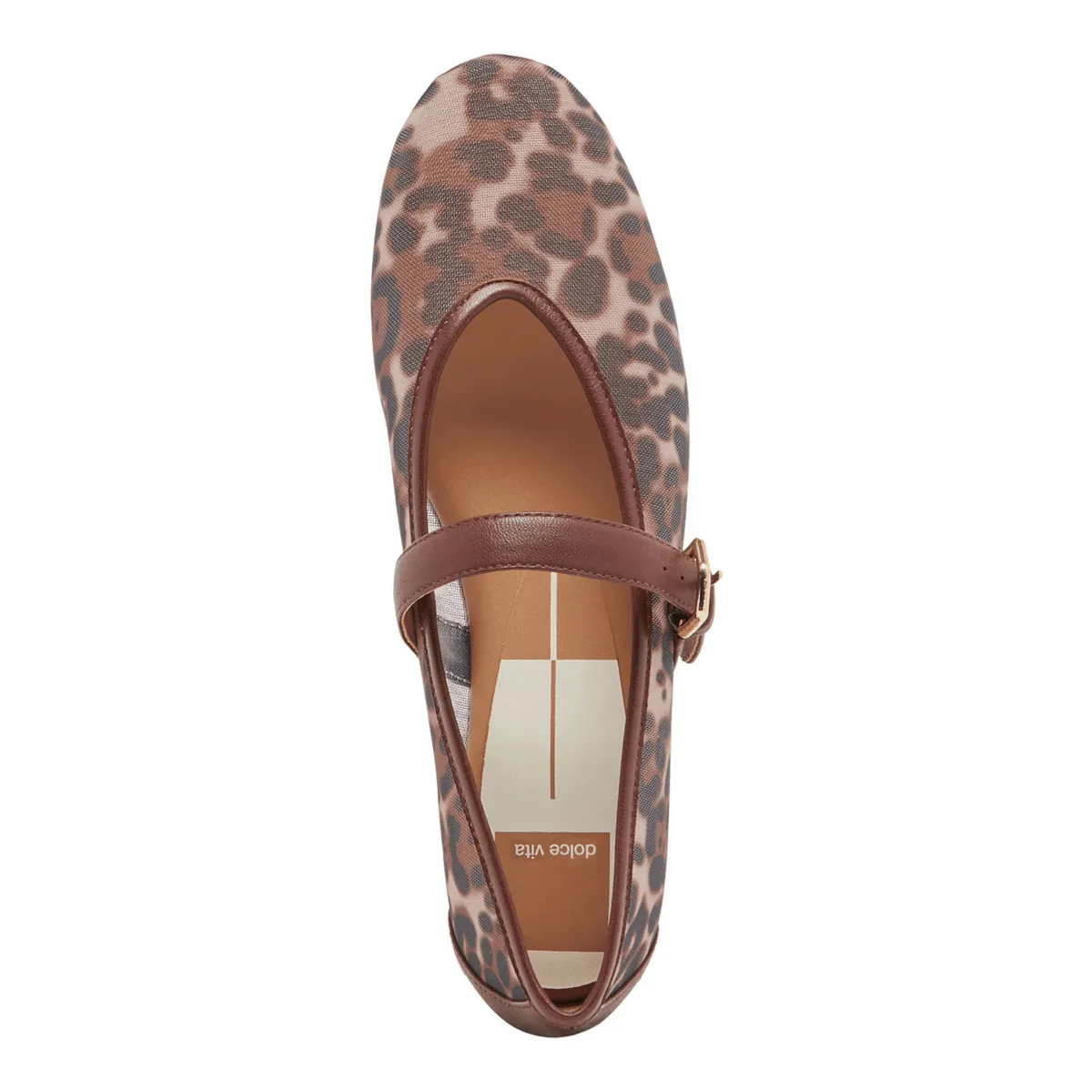 Dolce Vita Women's Roslyn Leopard Mesh Stand Easy Form Shade