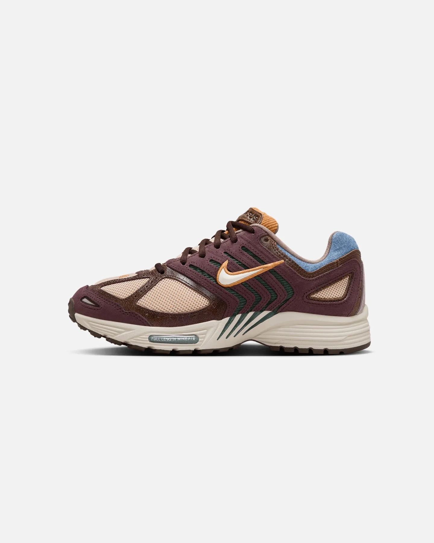 Impact-absorbing design Nike Women's Air Pegasus 2005 Lt Orewood Brown/Sail