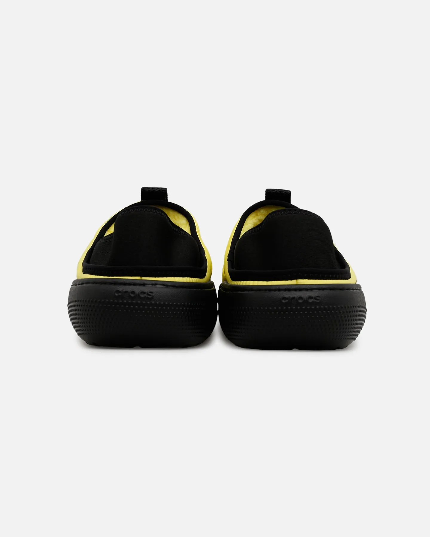 Queen Fit Crocs Classic Puff Moc Yellow