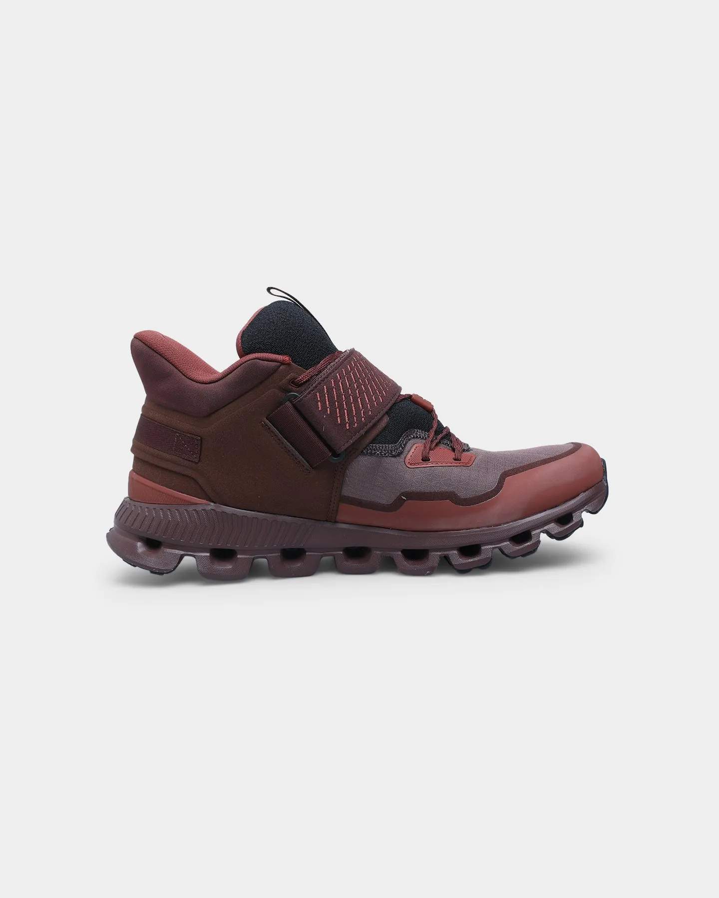 On Running Cloud Hi Edge Defy Grape/Ox Urban Sleek Sport Life