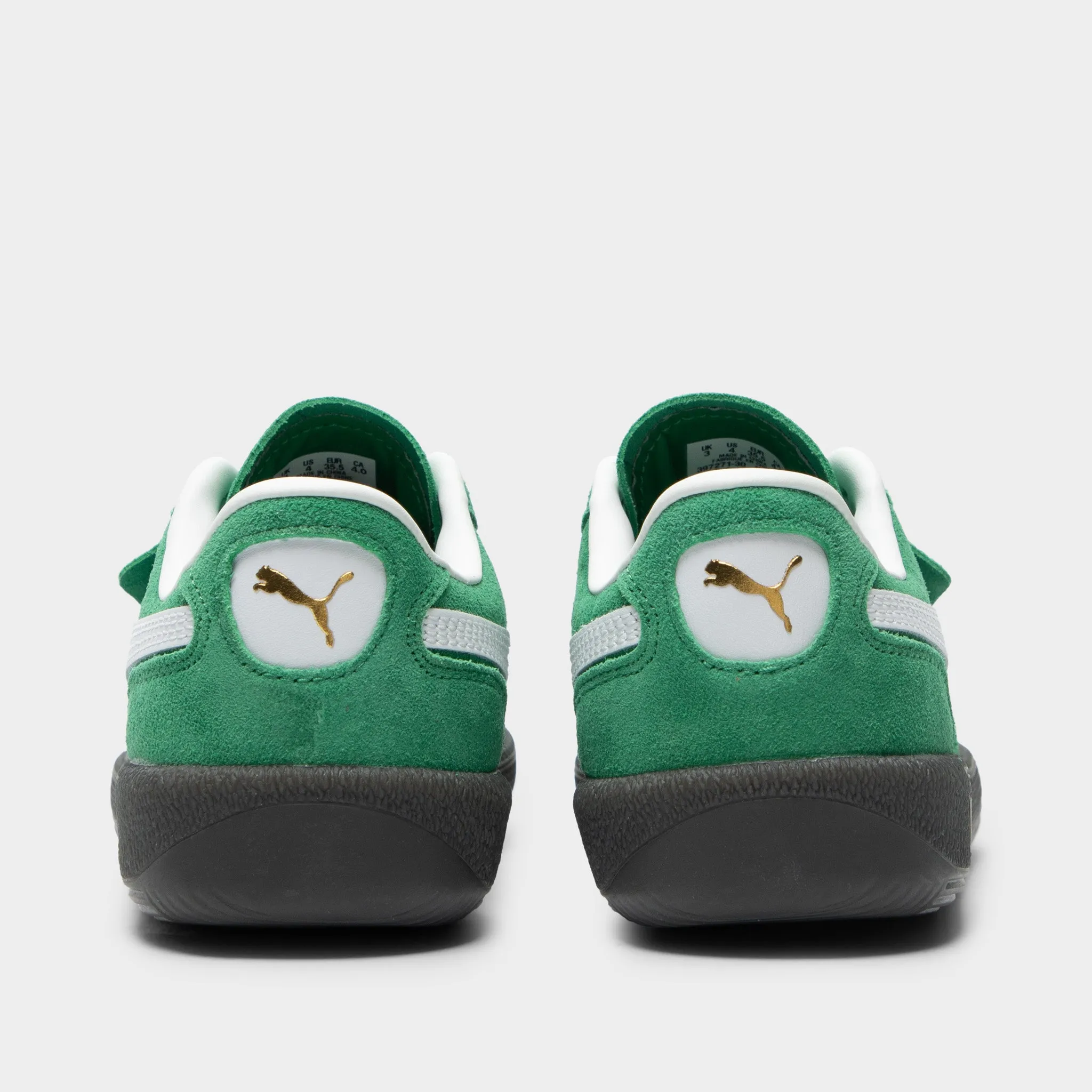 Flower Hike Leap Step PUMA Juniors' Palermo Archive Green / White