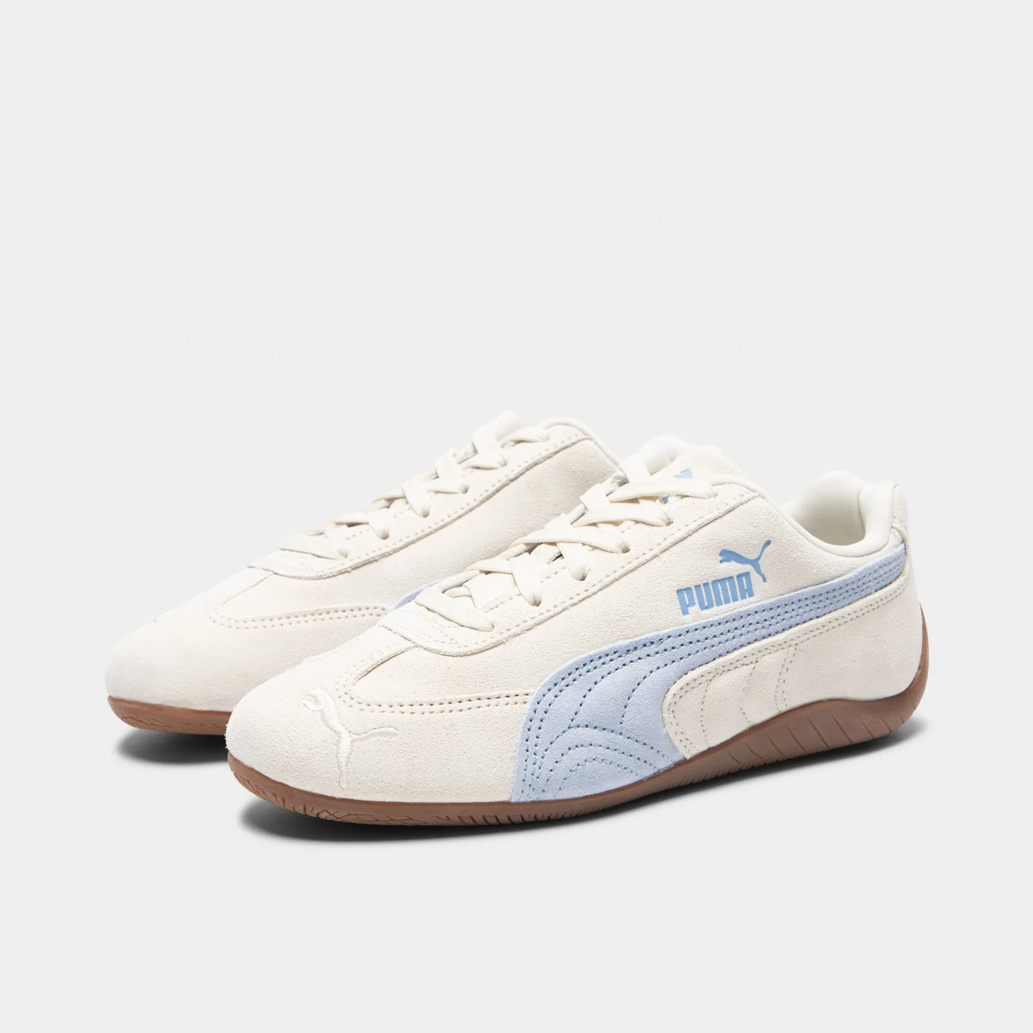 PUMA Juniors' Speedcat Vapor Gray / Haute Tropic Strong Grip Youth Style