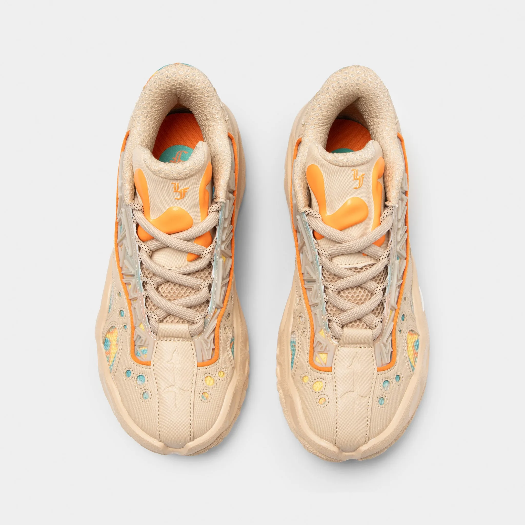 Puma La France Brown / Orange - Green Calm Mood Flexible Fit