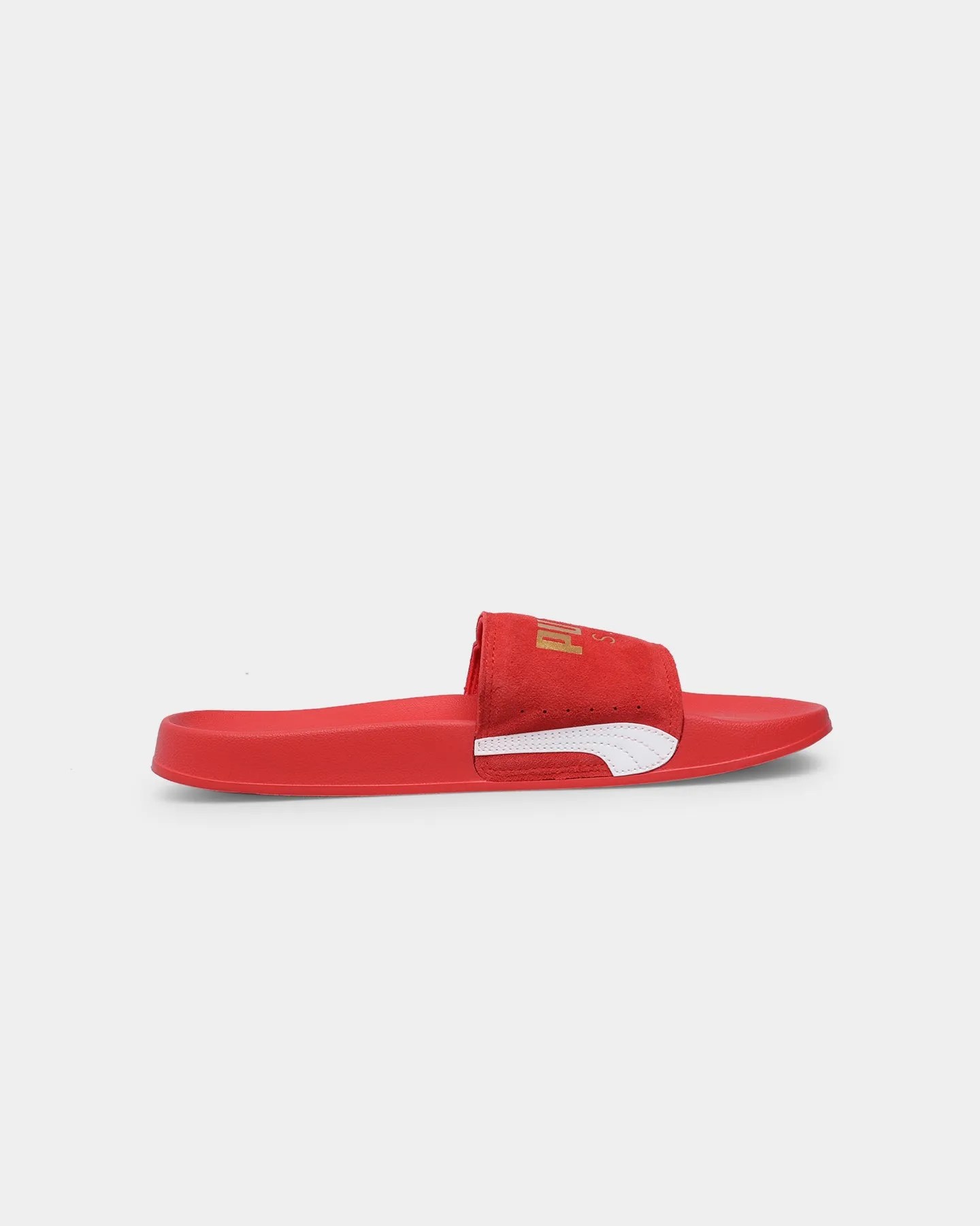 Kids Play Island Step Puma Leadcat 2.0 Suede Classic High Risk Red/Puma Team Gold