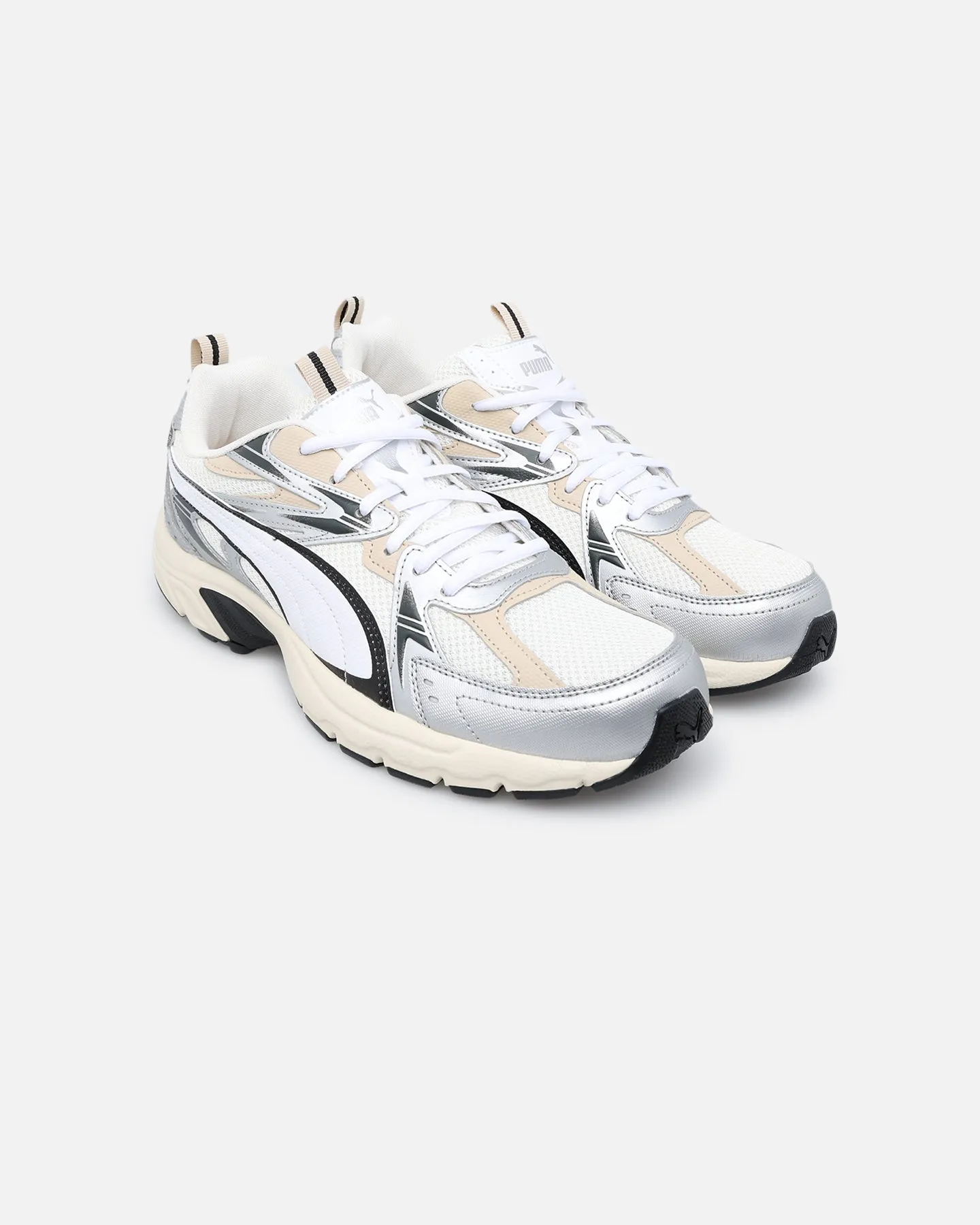Comfort Lining Kids Play Puma Milineo Tech White/Silver