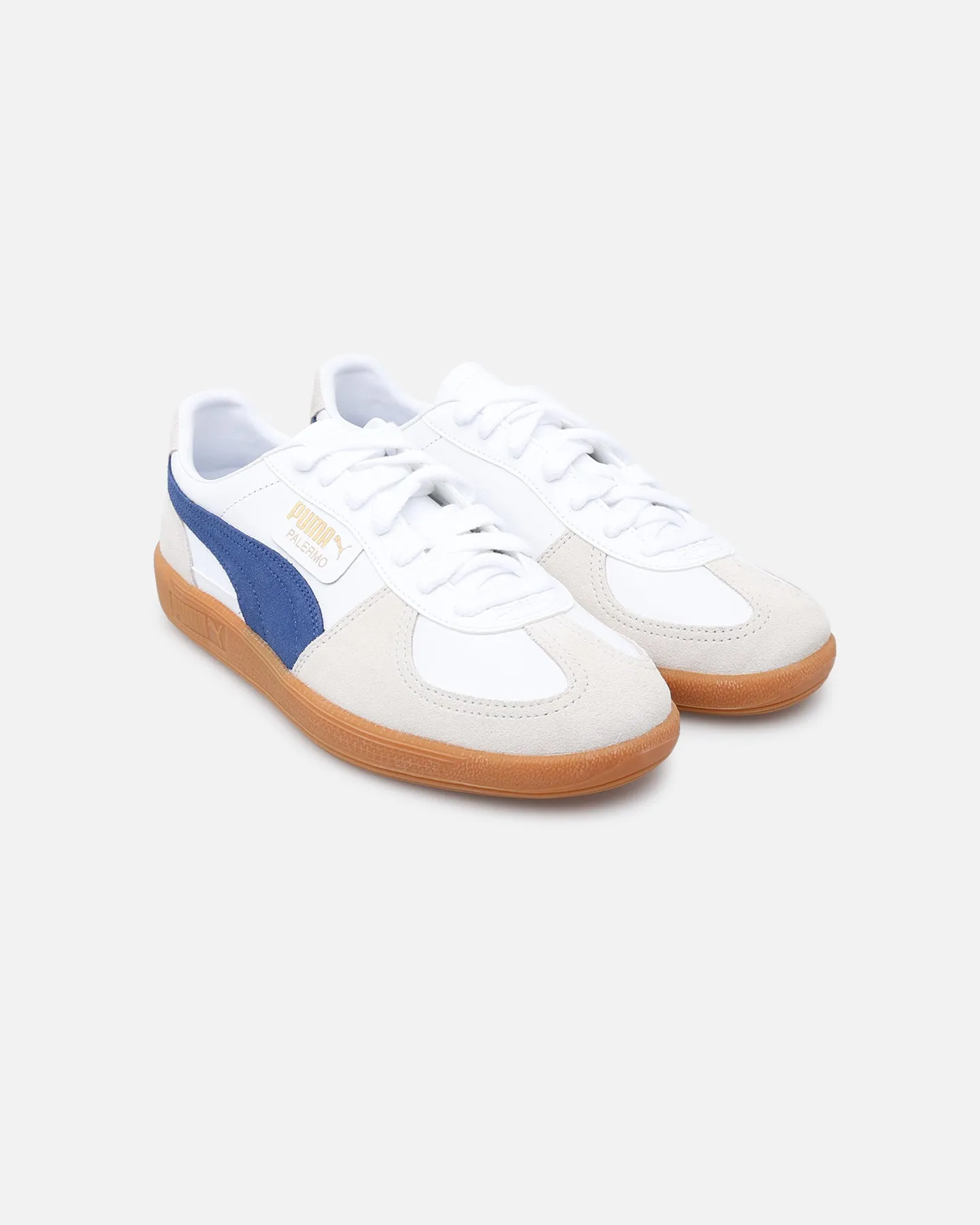 Puma Palermo Leather White/Blue Family Time