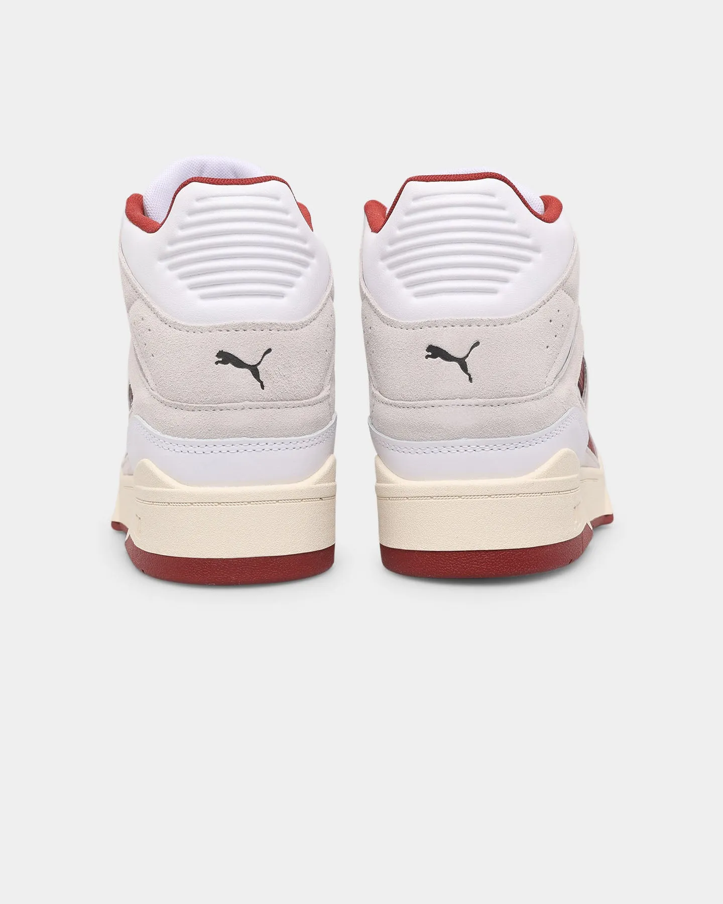 Padded collar Puma Slipstream Hi Heritage Shoes Puma White-Nimbus Cloud-Intense Red
