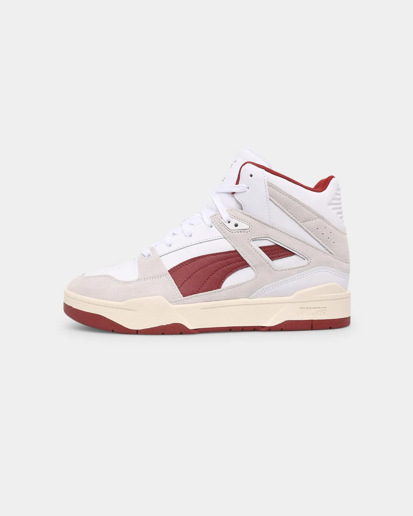 Puma Slipstream Hi Heritage Shoes Puma White-Nimbus Cloud-Intense Red Spanish Bold Bold Neon