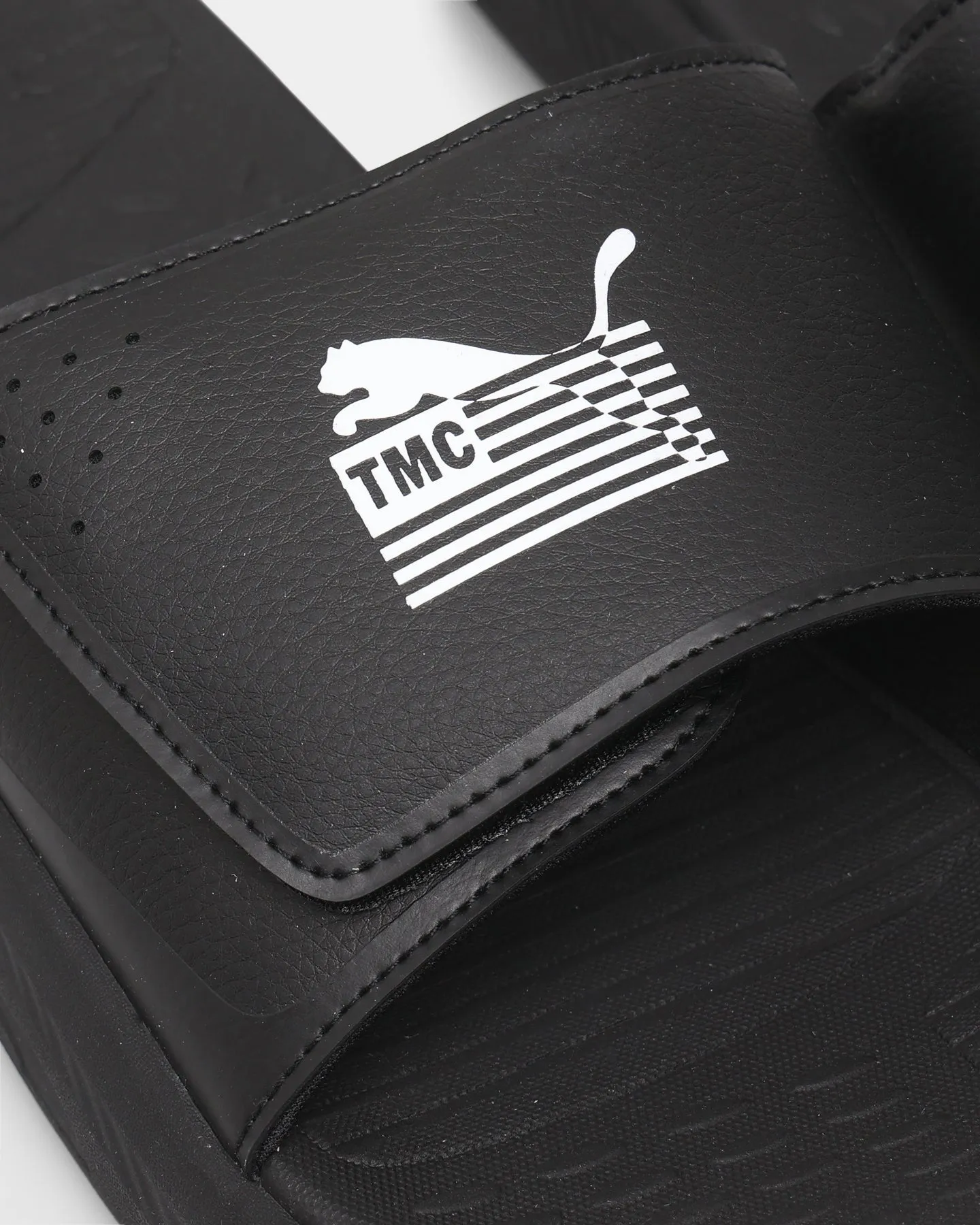 Puma Softride X TMC Slides Puma Black-Puma White Flexibility Quick Fit