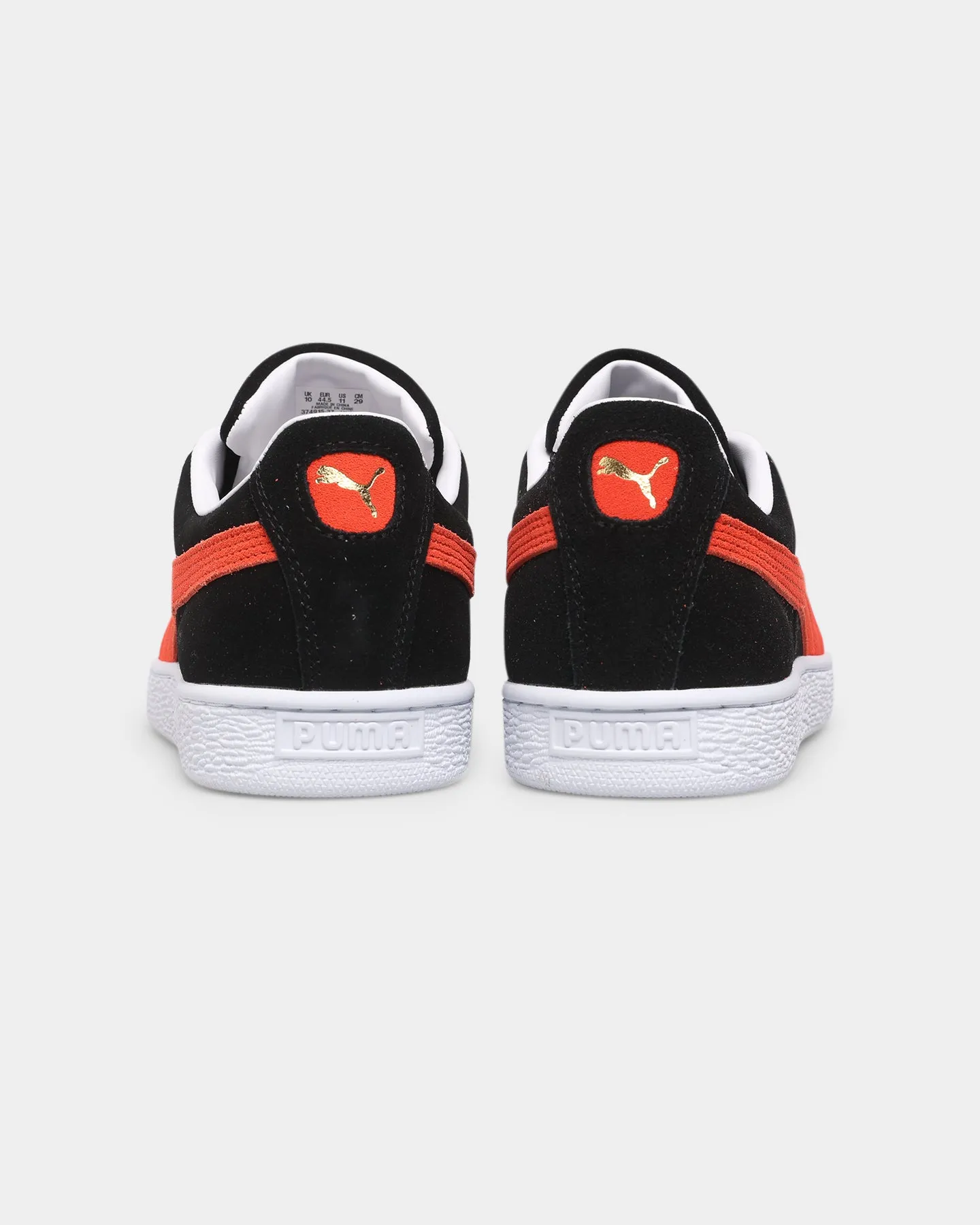 Puma Suede Classic XXI Black/Cherry Tomato Dust Guard
