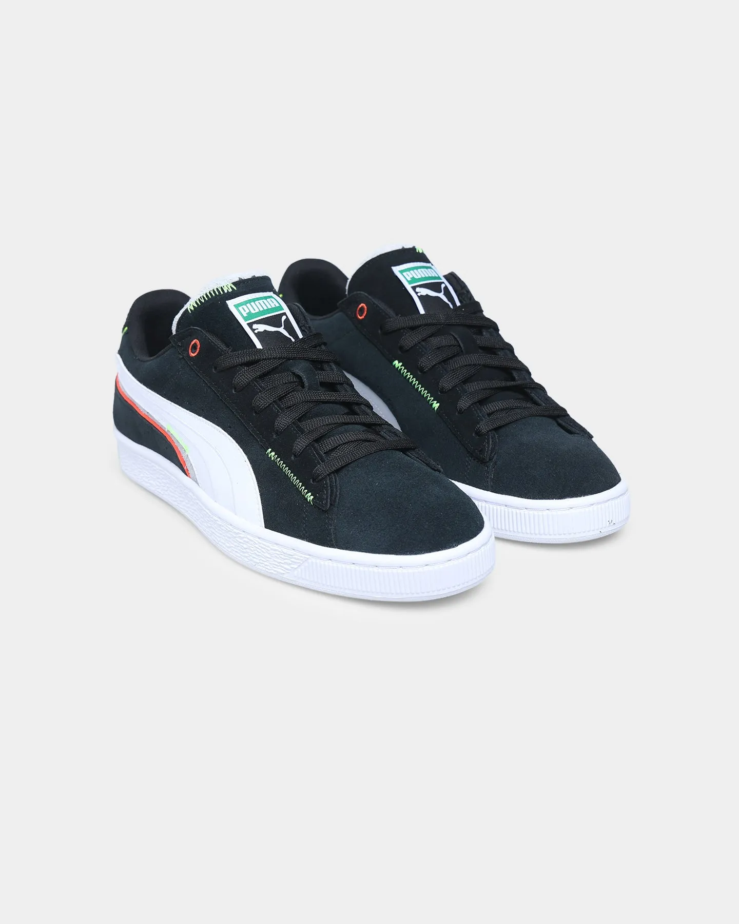 Bright Gold Puma Suede Displaced High Risk Puma Black/Puma White
