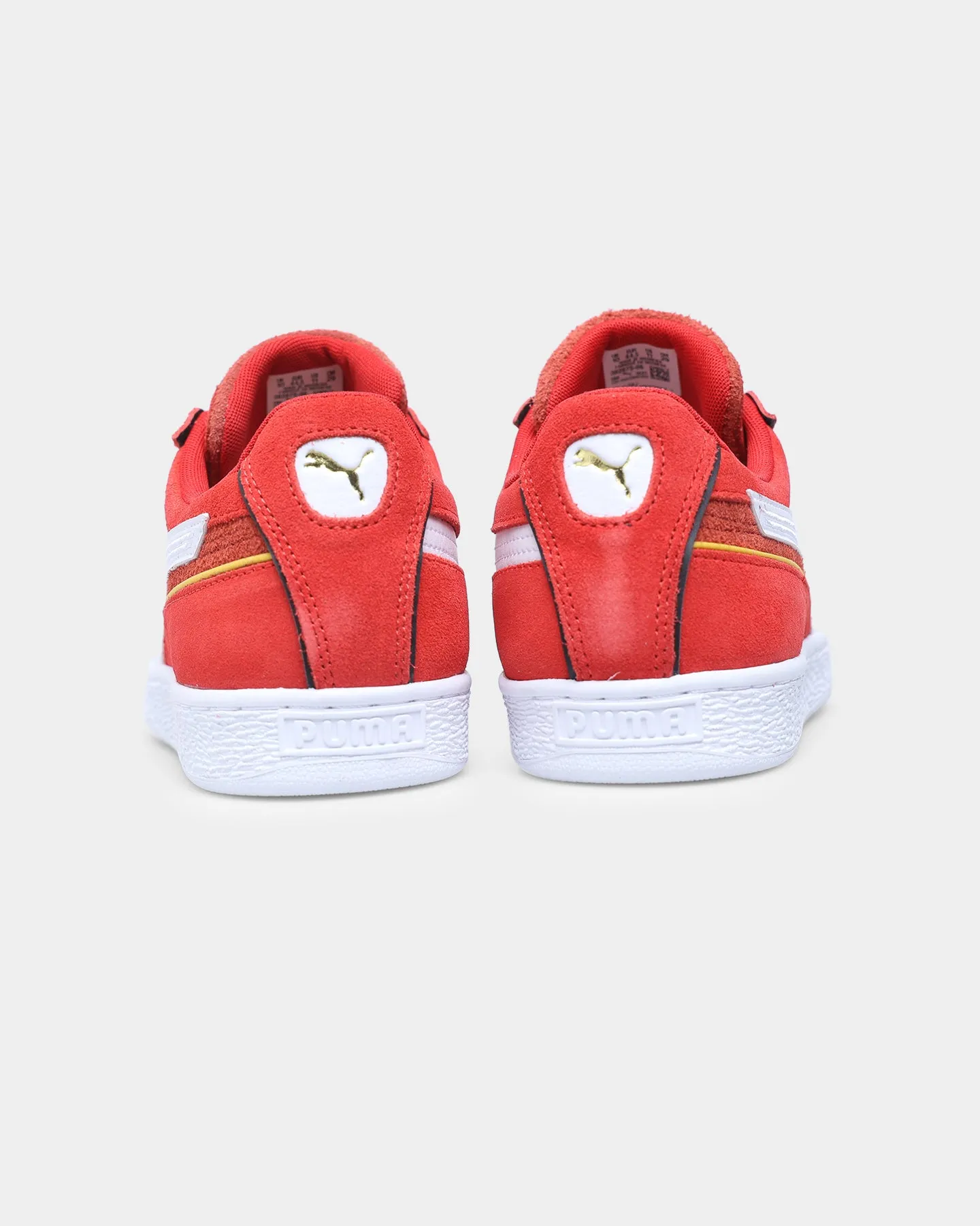 Puma Suede Displaced High Risk Red/Puma White Love Path