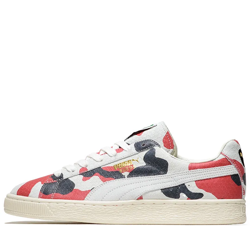 Puma Suede Made In Japan KOI - White/Red Flex Step All-Season Wear