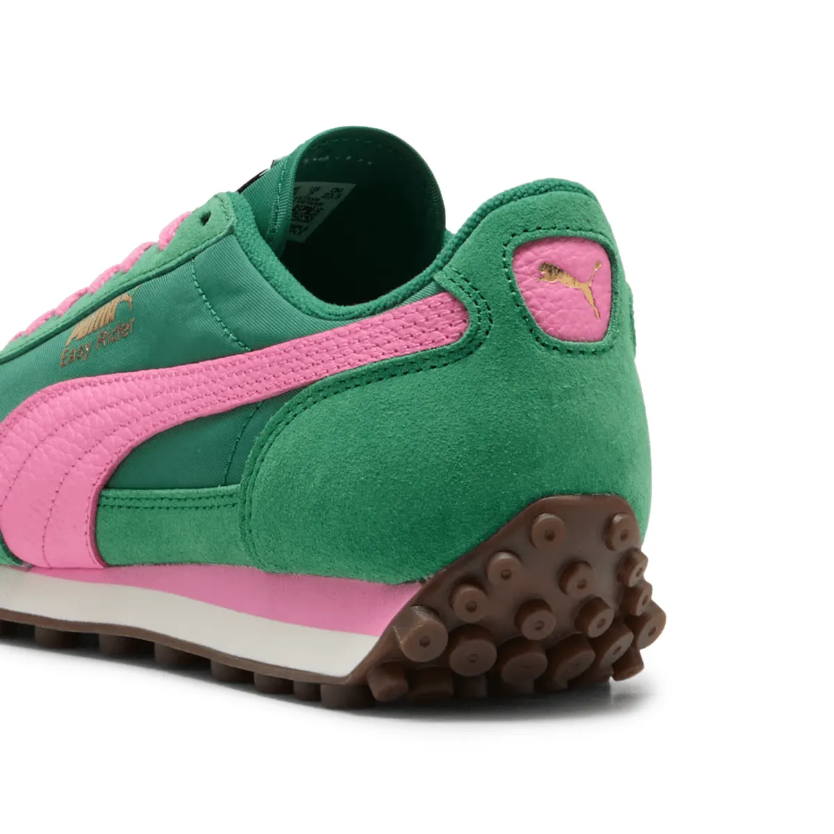 Street Day Puma Women's Easy Rider Vintage Archive Green/Poised Pink