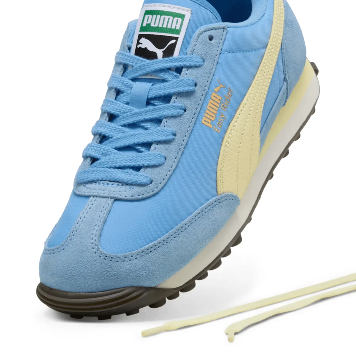 Puma Women's Easy Rider Vintage Team Light Blue/Gold Moon Smart Casual