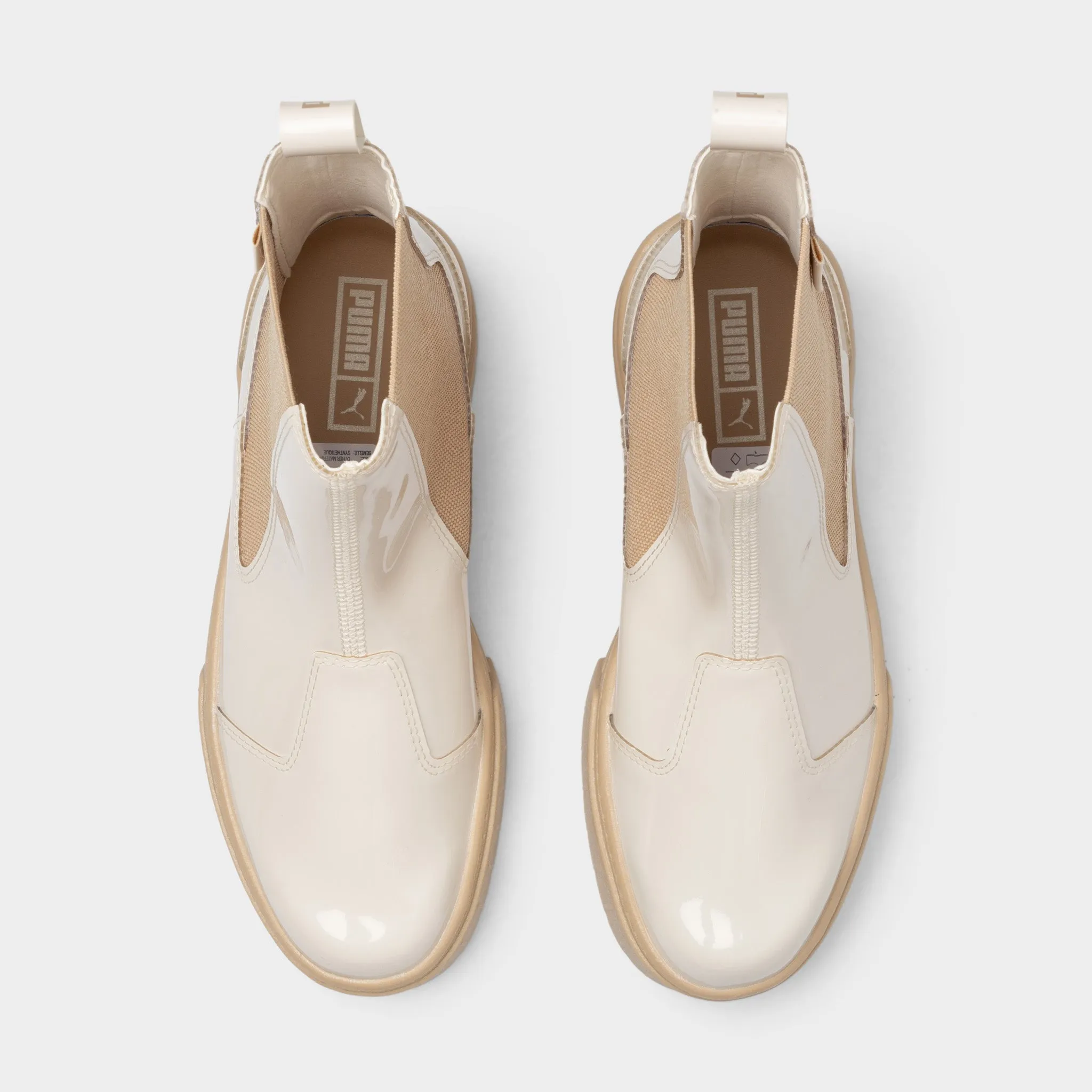 PUMA Women's Mayze Chelsea Boot / Off White Cool Lifestyle Comfort Technology