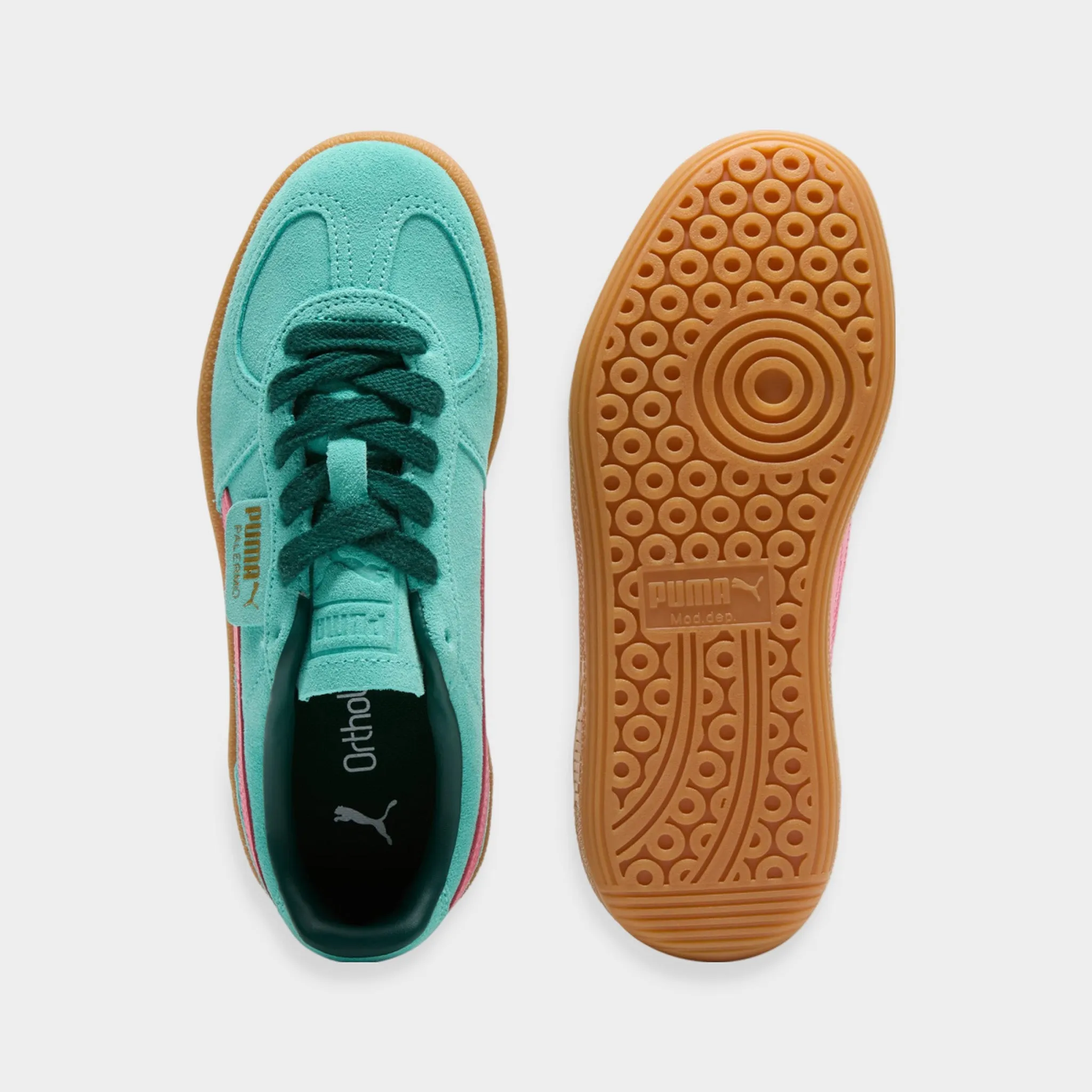 Heart Glow PUMA Women's Palermo Aquatic / Dark Myrtle