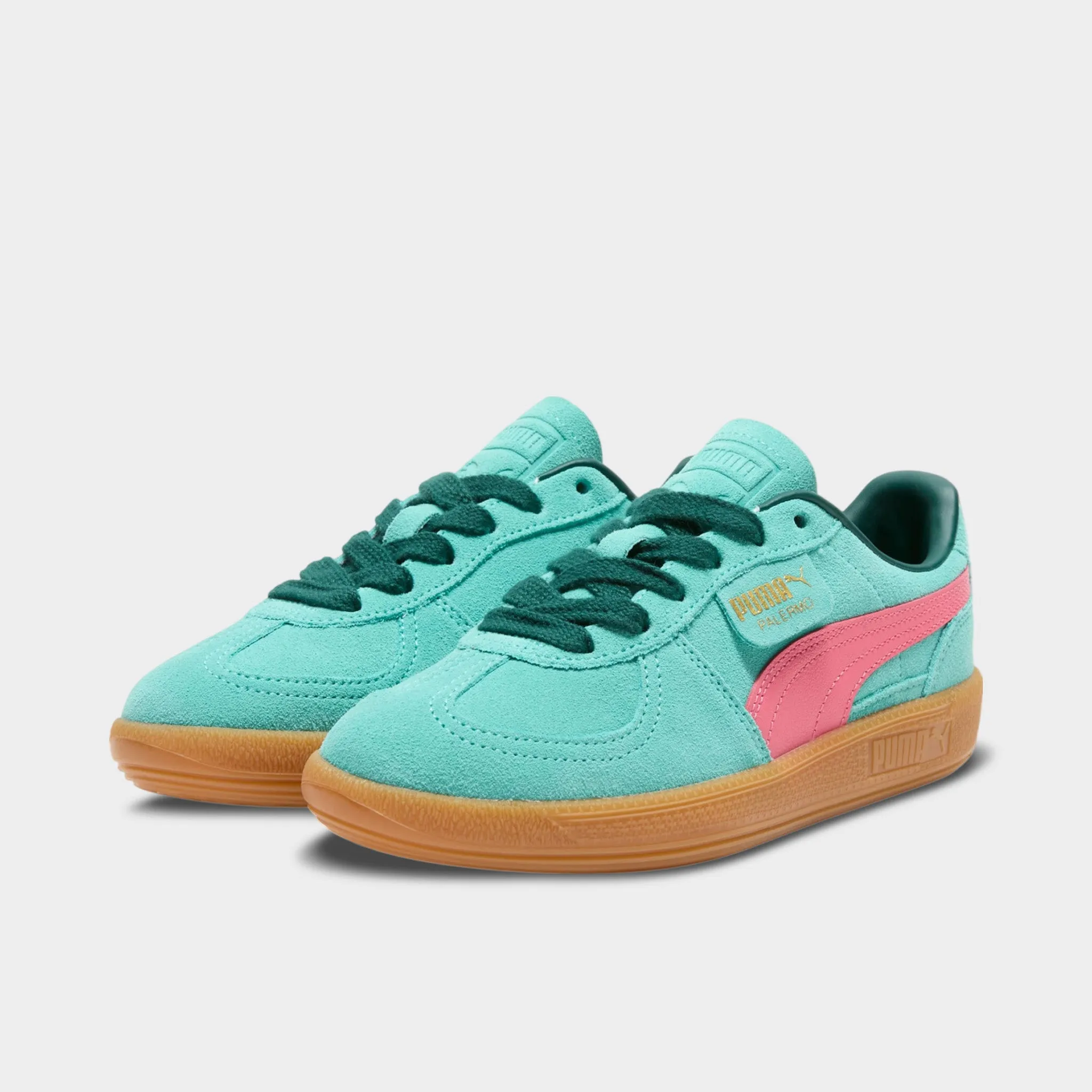 PUMA Women's Palermo Aquatic / Dark Myrtle Comfortable Insole