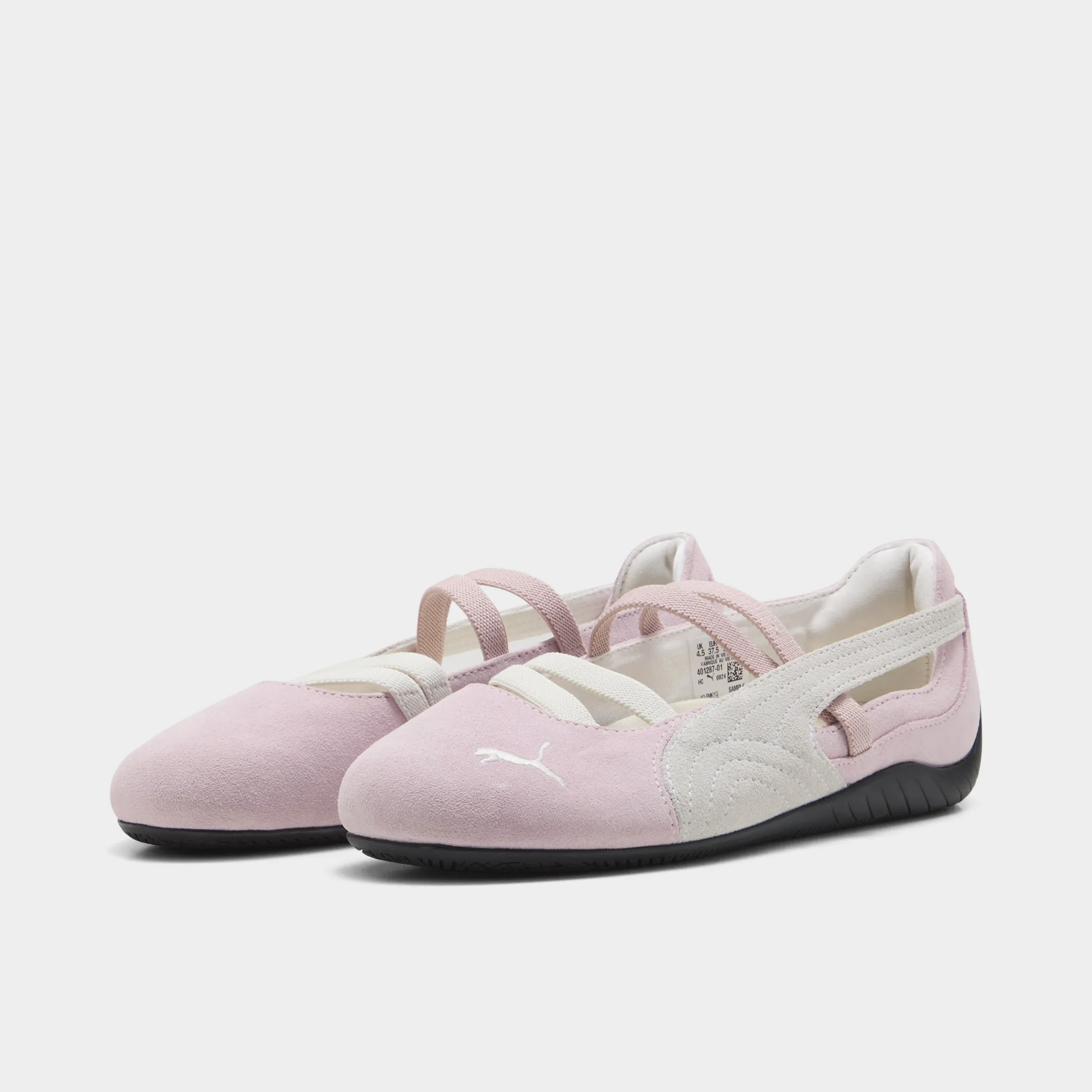 PUMA Women's Speedcat Ballet SD Whisp of Pink / White Beach Fun Everyday