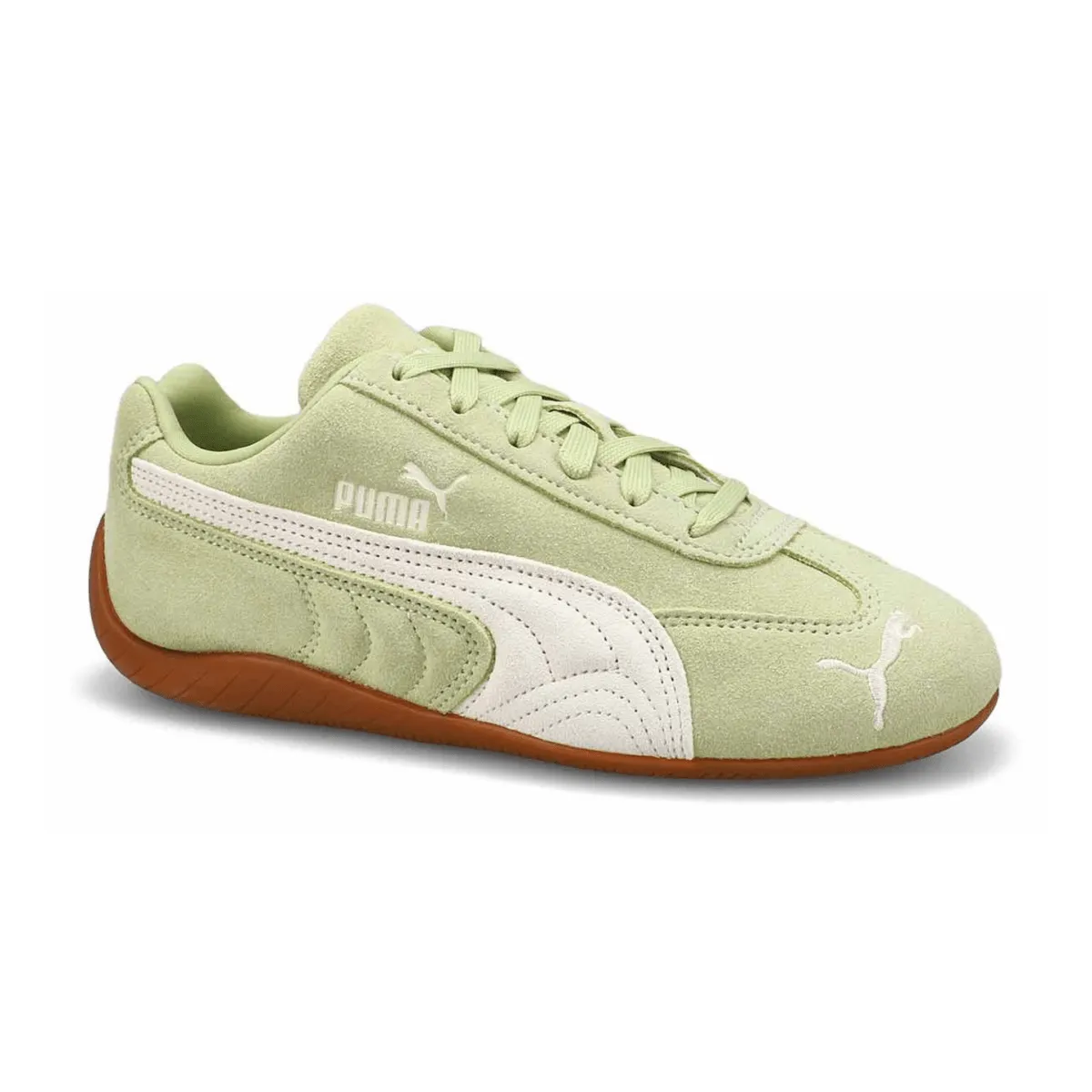 Soft Step Puma Women's Speedcat OG Pistachio Green/Warm White