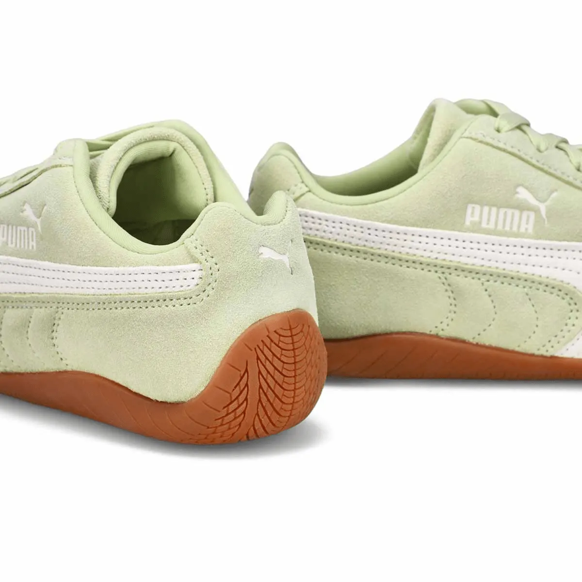 Puma Women's Speedcat OG Pistachio Green/Warm White Current Step Teen Trend