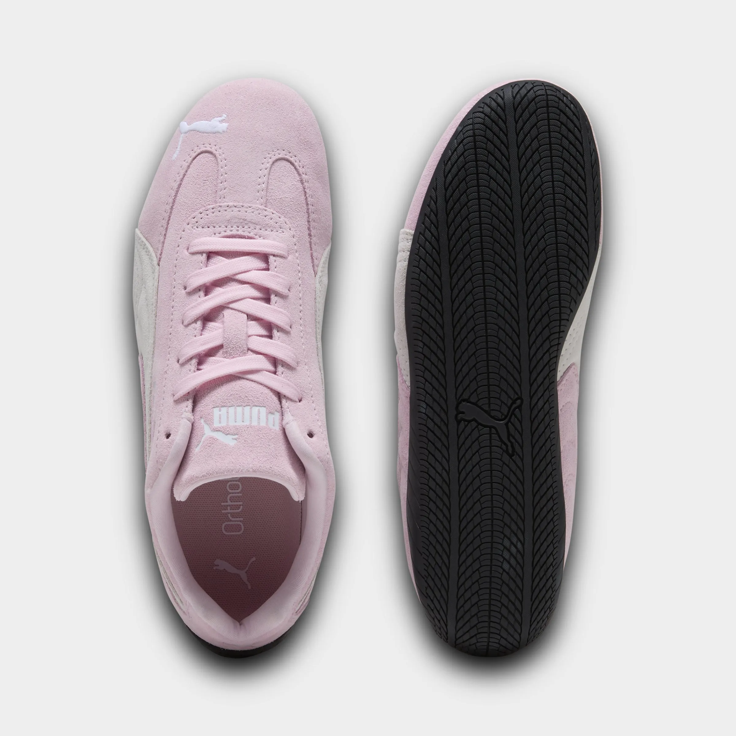 Step Relief Seamless Edge PUMA Women's Speedcat OG Whisp of Pink / White