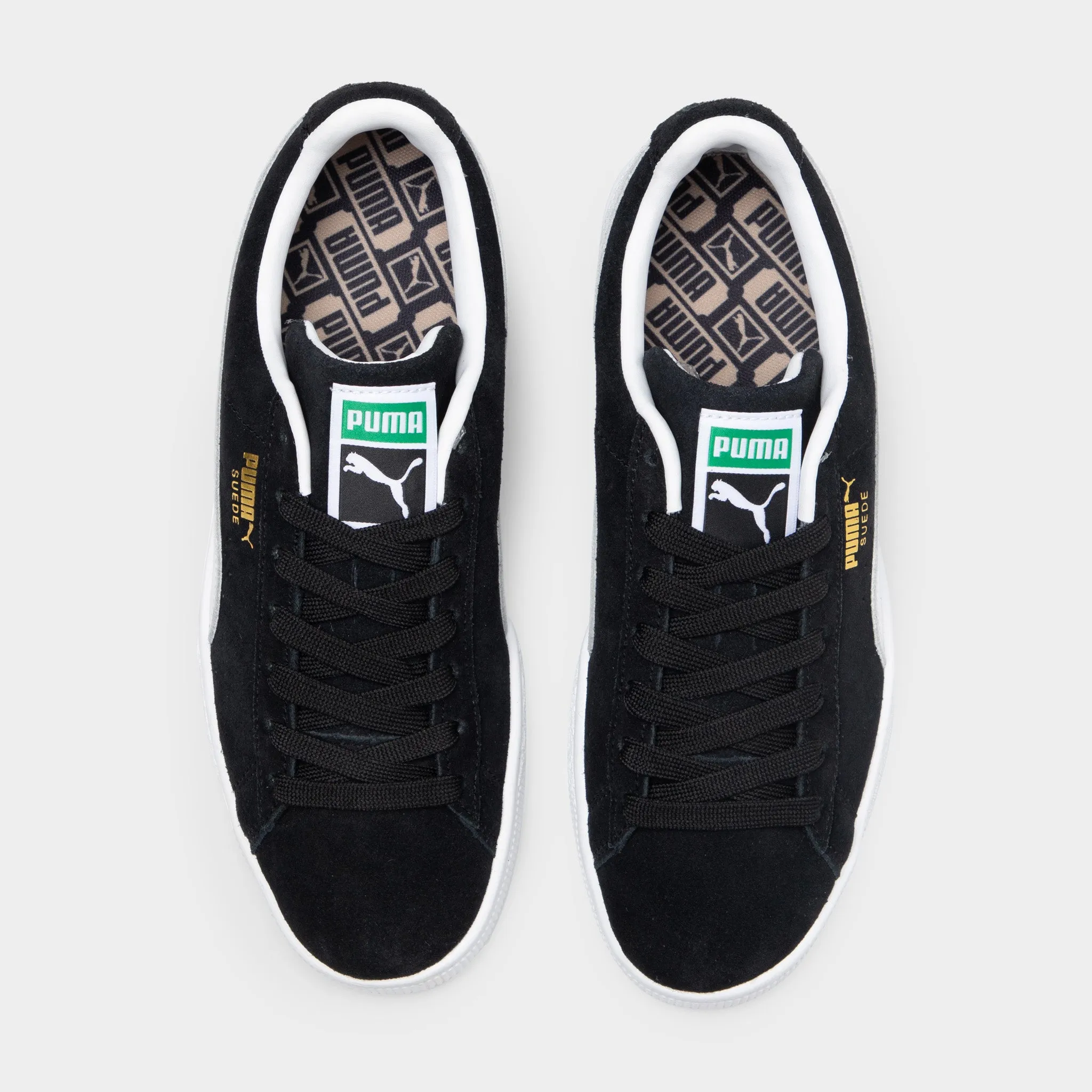 PUMA Women's Suede Classic XXI Black / White Retro Tone