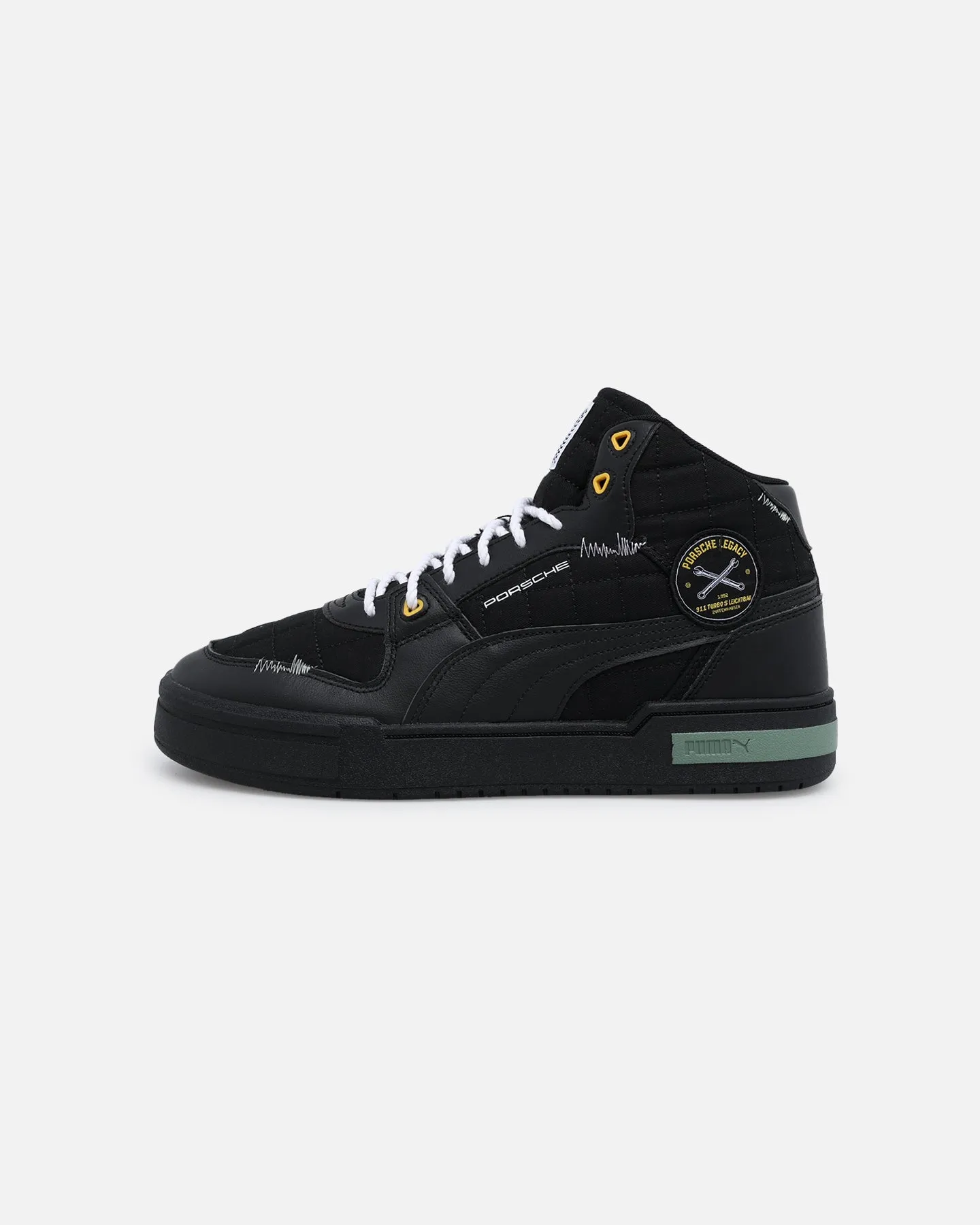Field Power Cushioned Puma X Porsche PL CA Pro Mid Black