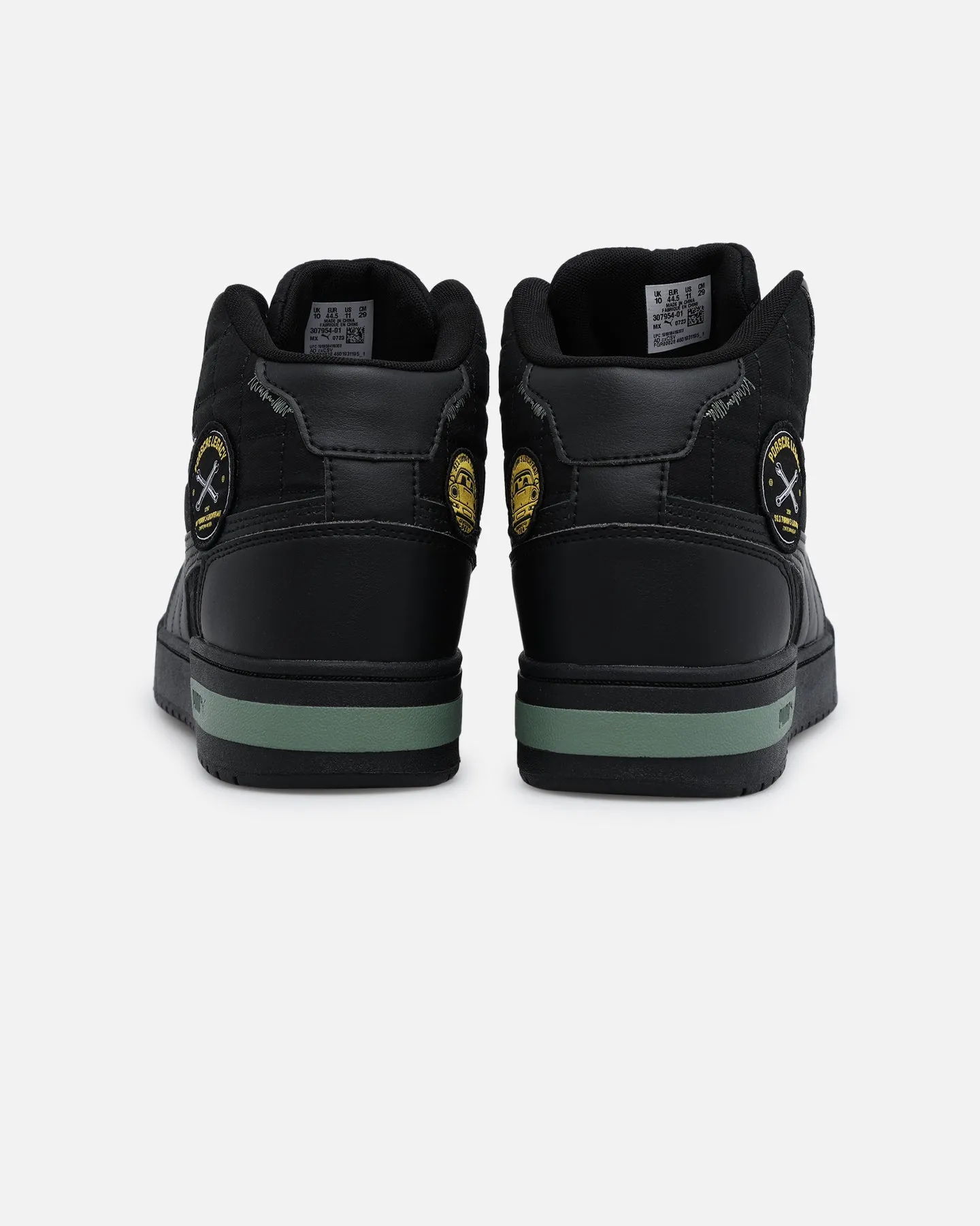 Puma X Porsche PL CA Pro Mid Black Gel Soft Color Pop