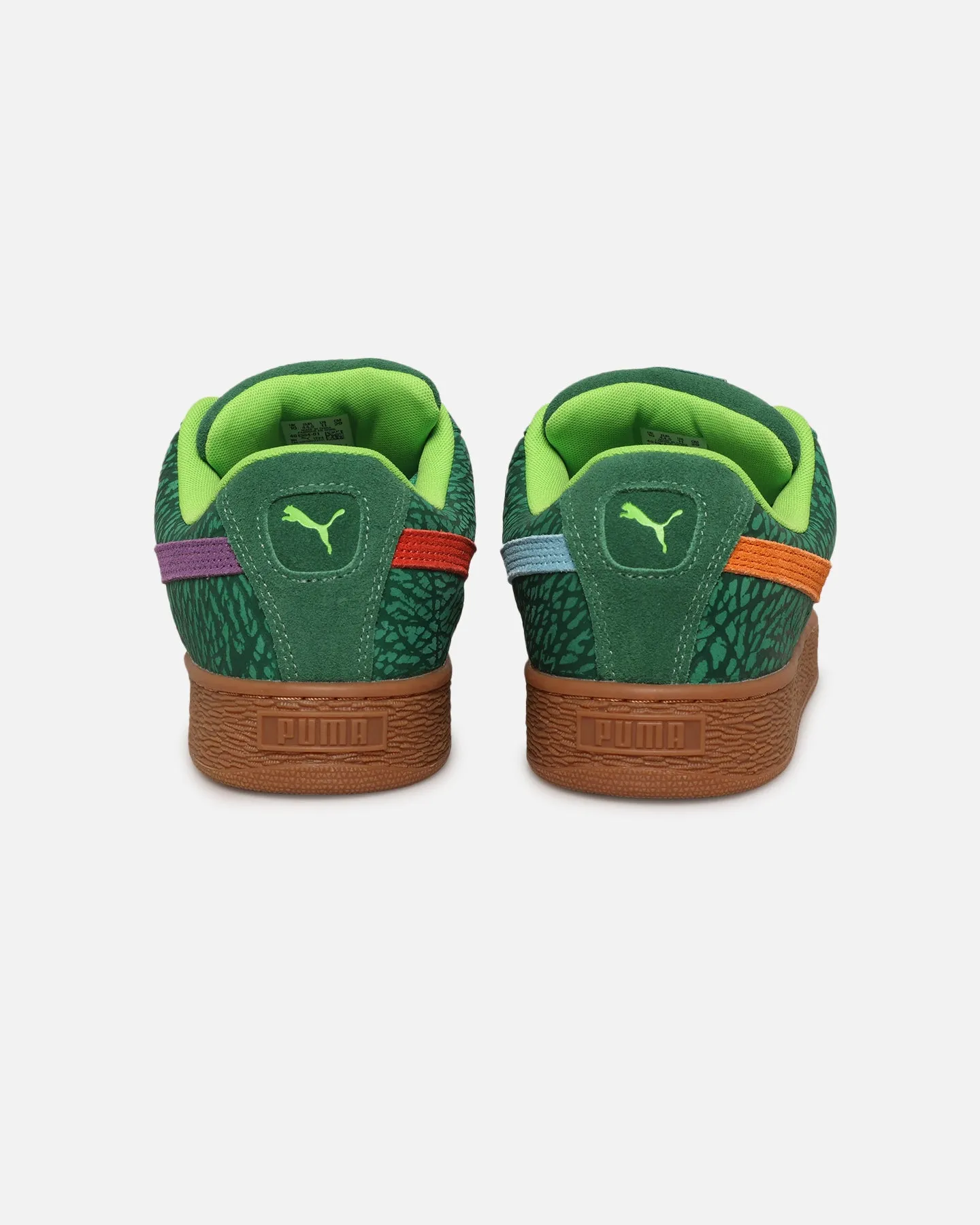 Puma X TMNT Suede XL Green Lace Up Style Dive Gear