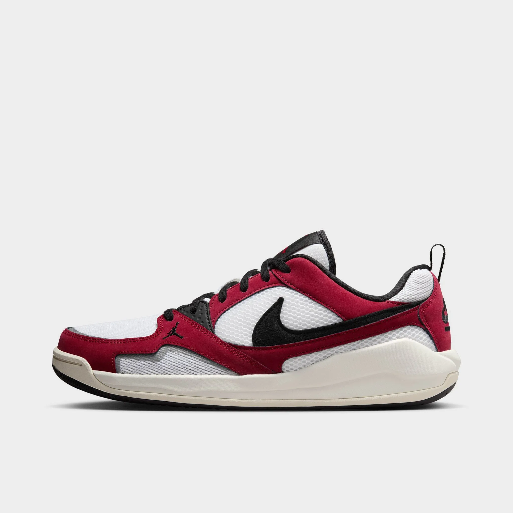 Jordan CMFT Era White / Black - Varsity Red Flexible   outsole