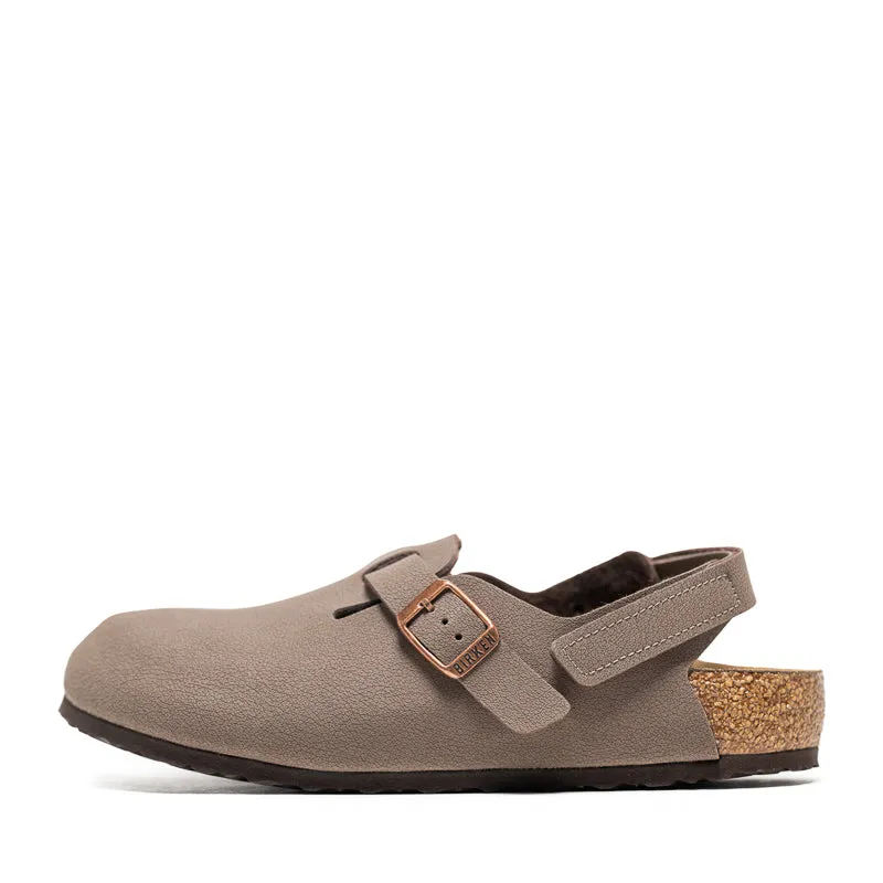 Everyday Wear perforated Birkenstock Tokio Birkibuc (PS) - Mocha