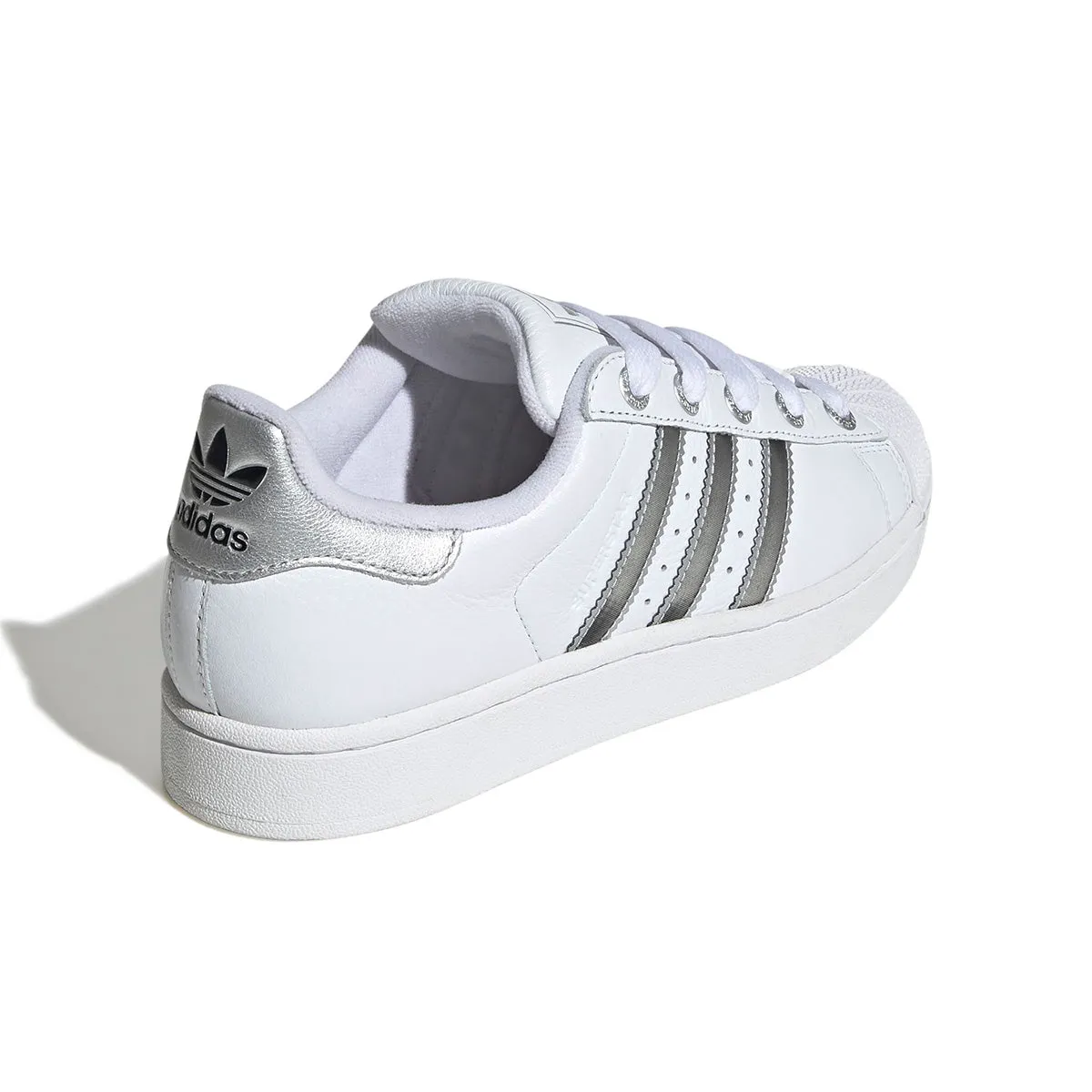 Wmns Superstar II 'Cloud White Matte Silver' kids - specific functions