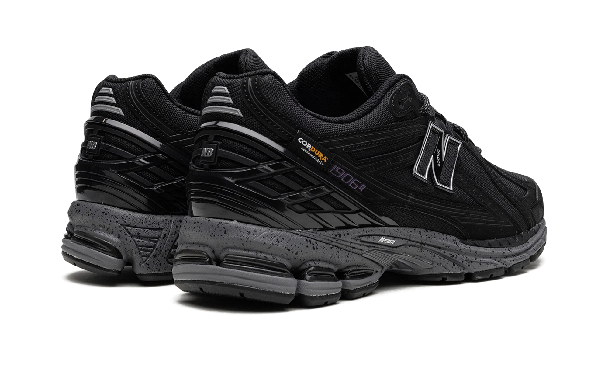 1906R "Cordura Pocket Black" Body Support waterproof fabric shoes
