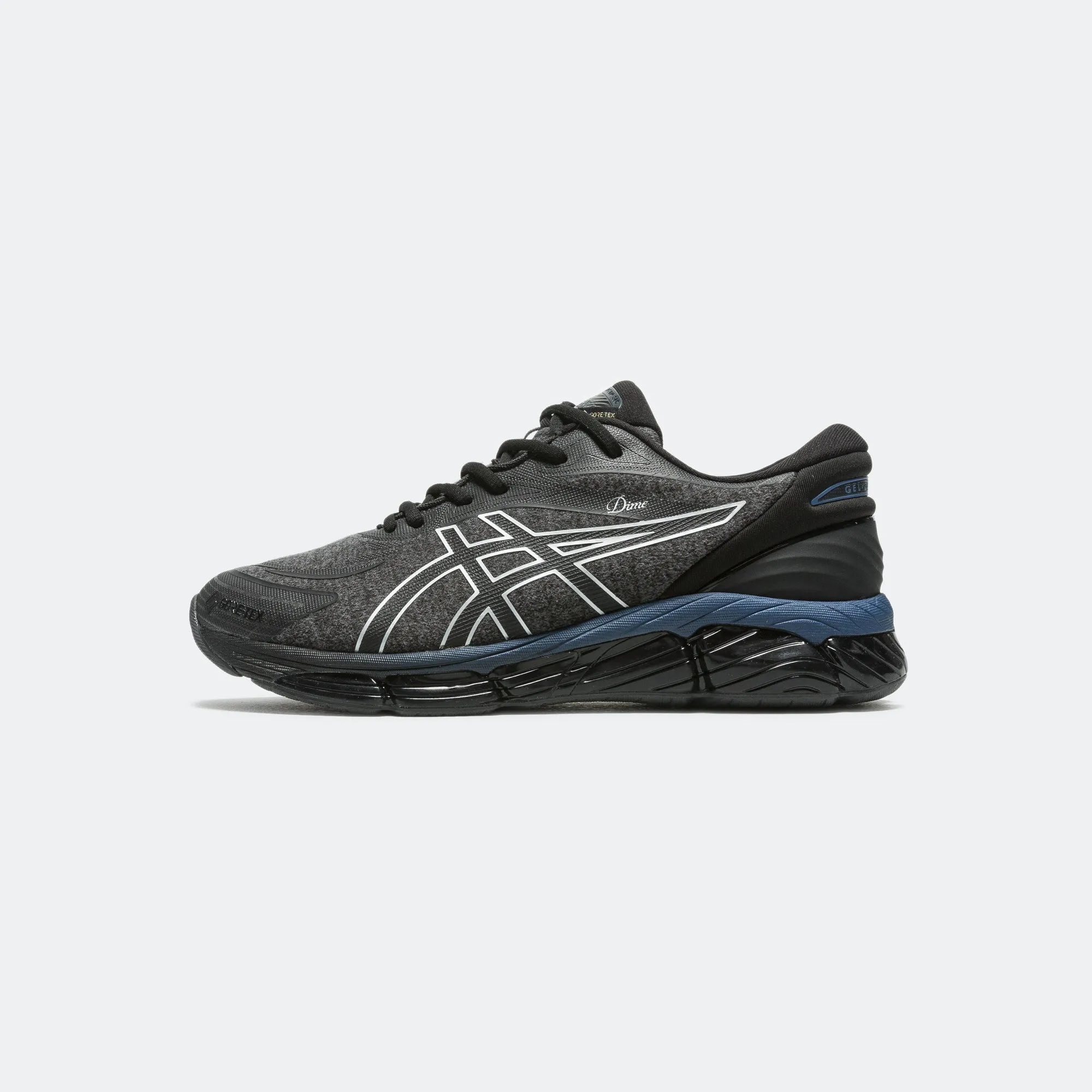 All Terrain Grip Pattern Rockered Sole GEL-Quantum 360 VIII GORE-TEX x Dime - Black/Pure Silver