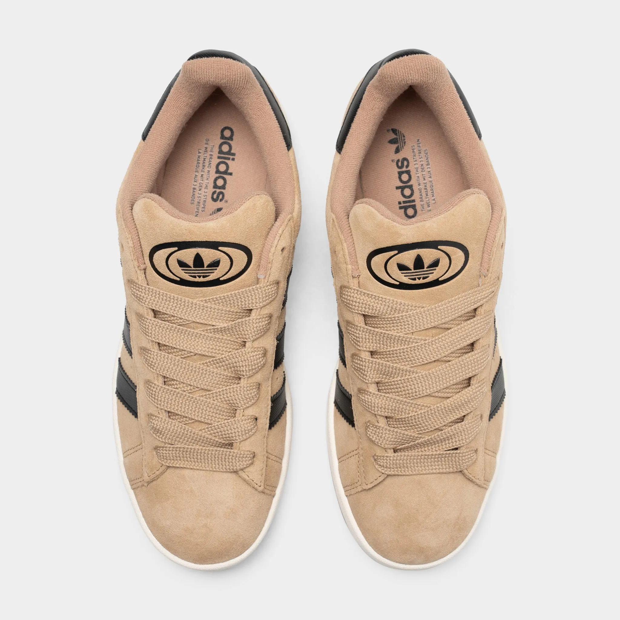 adidas Campus 00s Cardboard / Core Black - Off White Round Toe Design Bus stop