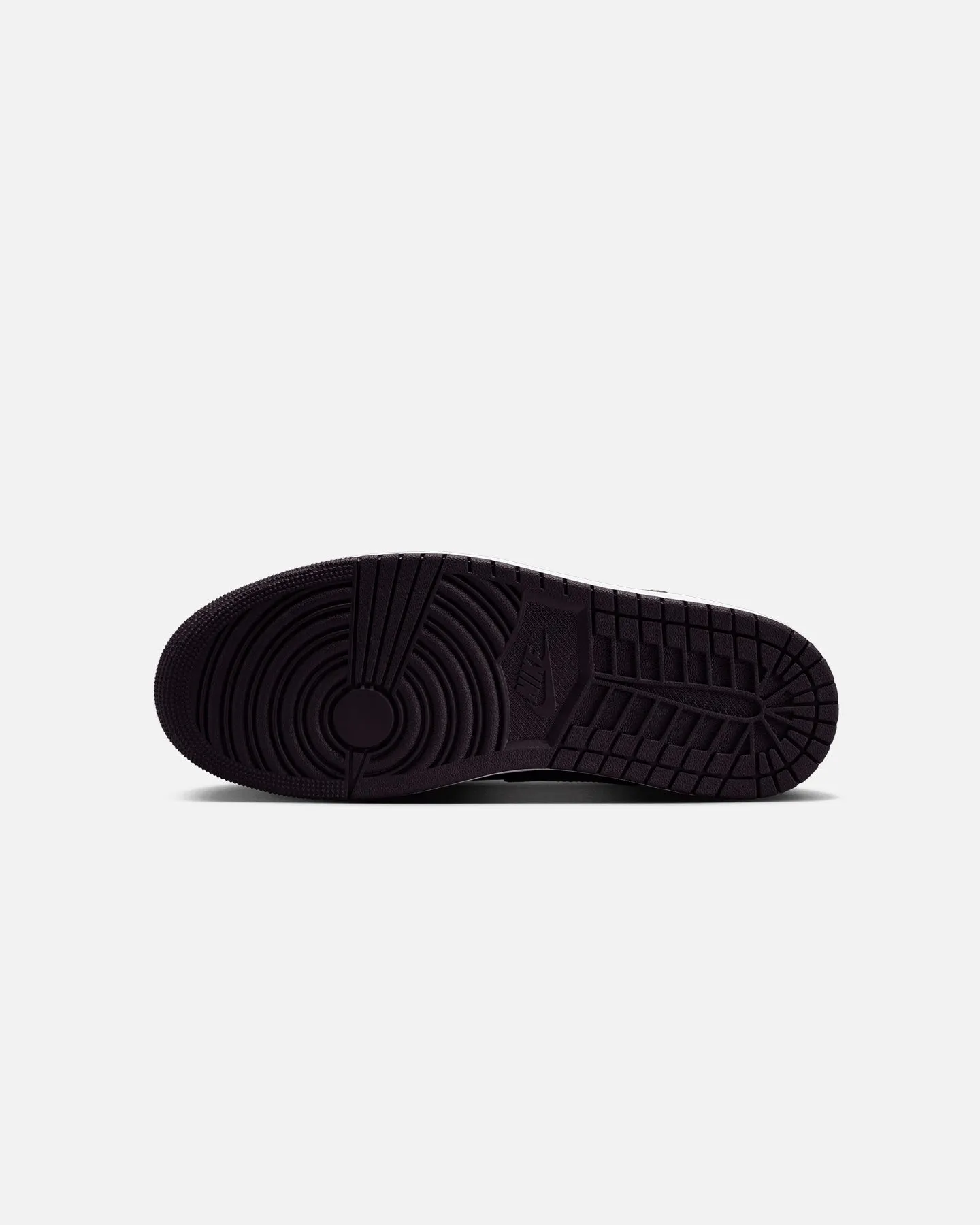 Jordan Air Jordan 1 Mid "Bred" Black/Varisty Red-Summit White Shock absorption Lace Tie