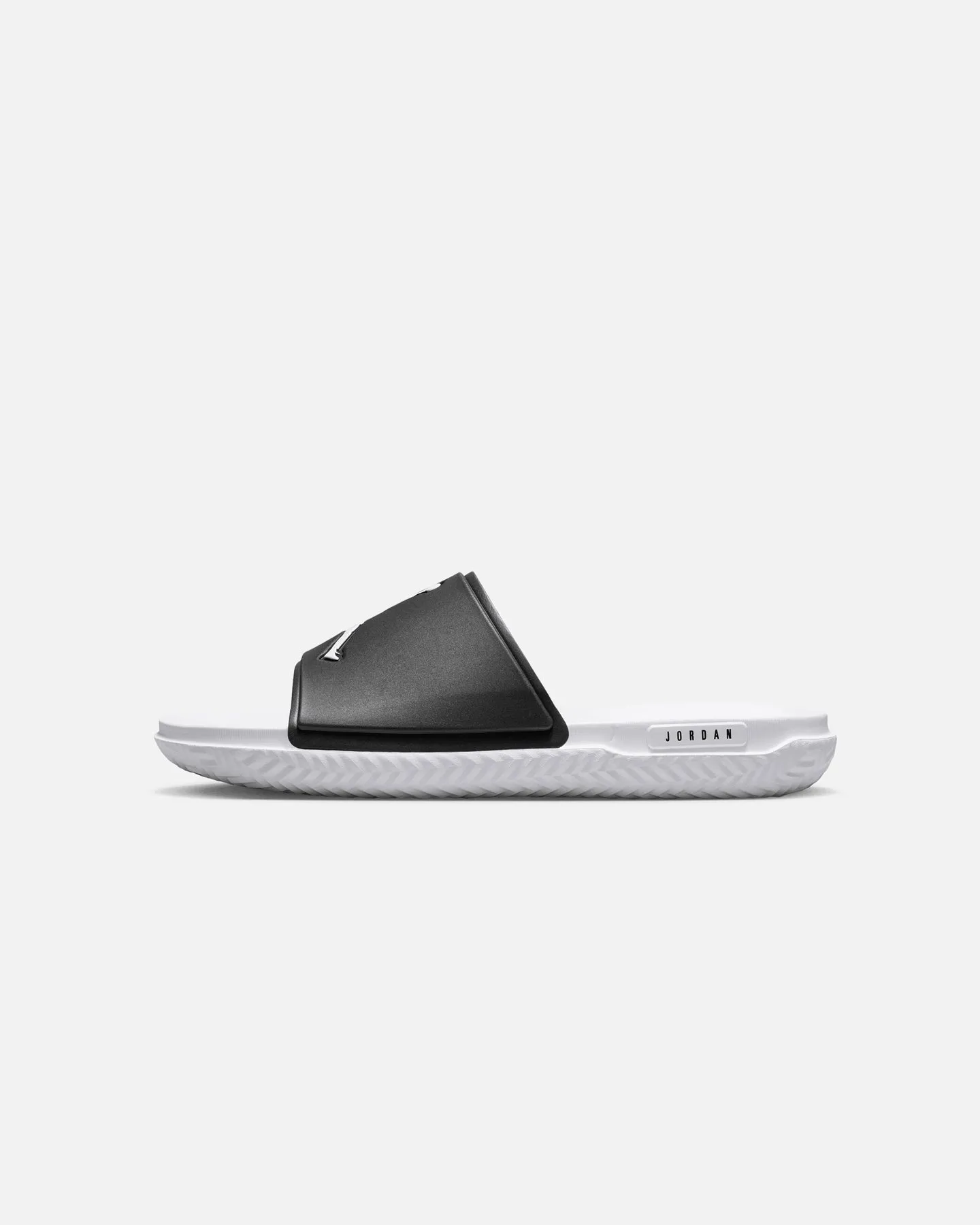 Jordan Jumpman Slides Black/White Virtual Step Celebrity Vibe