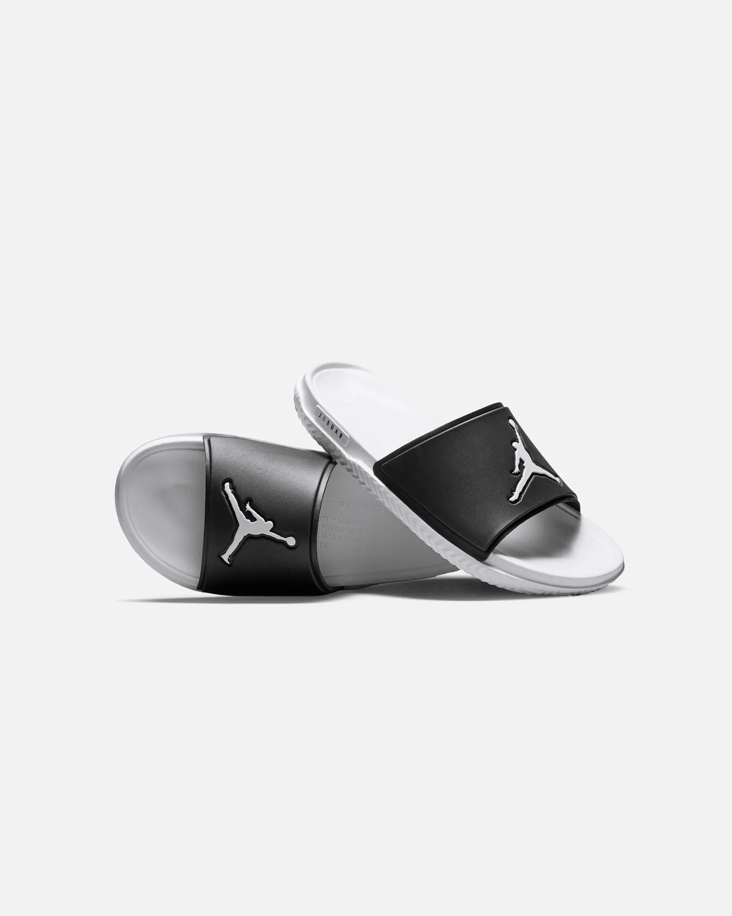 Jordan Jumpman Slides Black/White Firm Edge