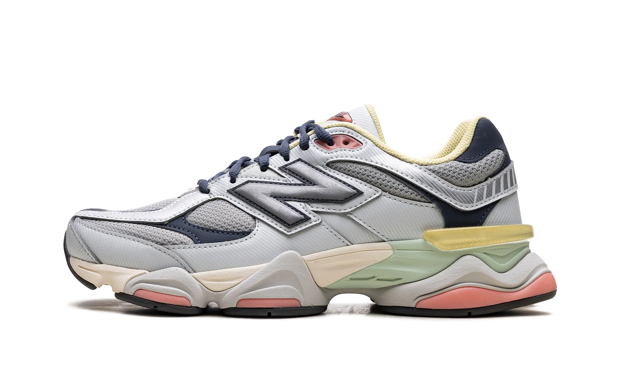 9060 "Grey Yellow Navy" sustainable production shoes