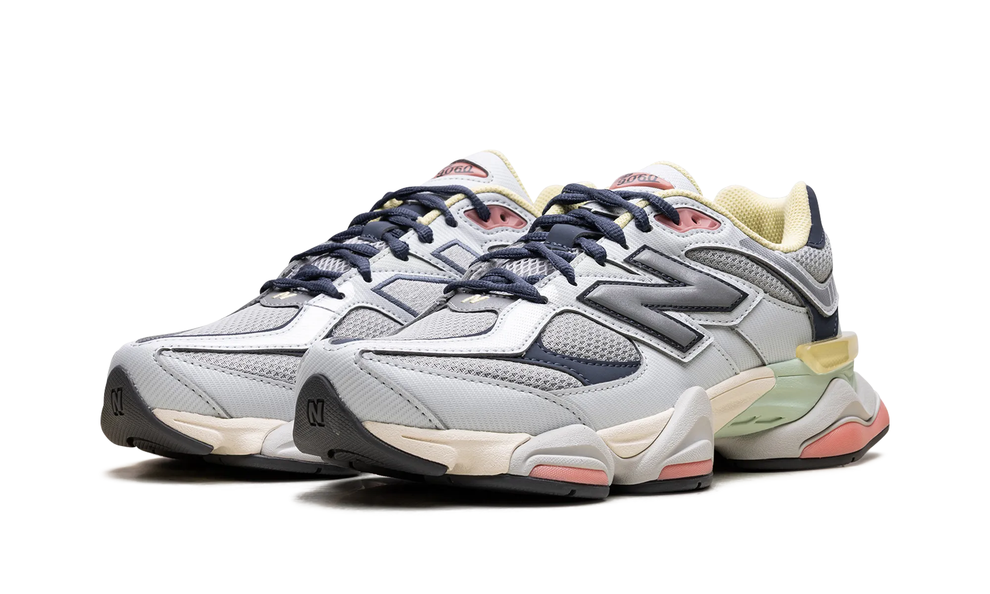 perforated upper 9060 "Grey Yellow Navy"