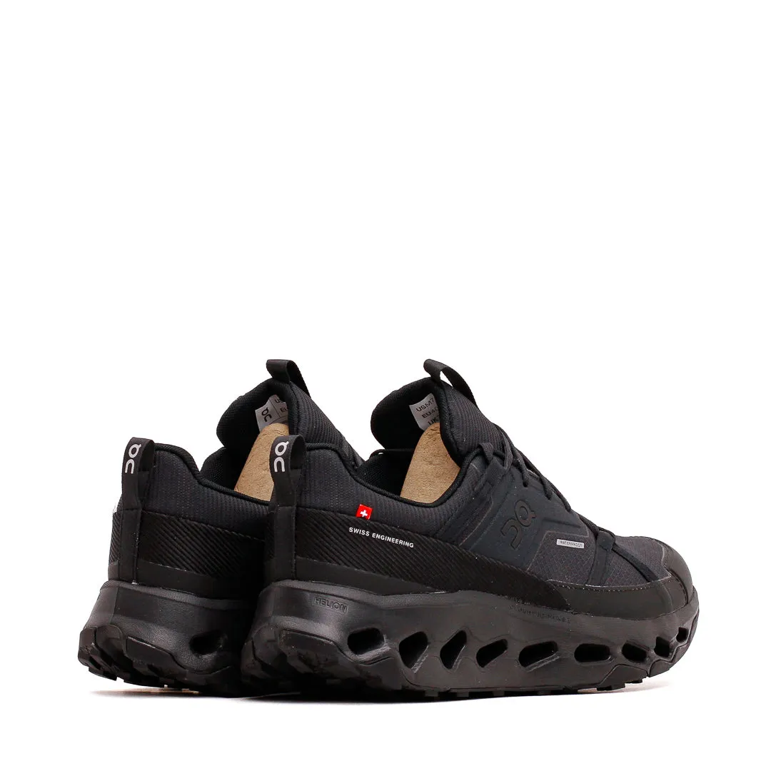 ON Men Cloudhorizon WP Black 3ME10051043 toe box roomy rigid sole shoes