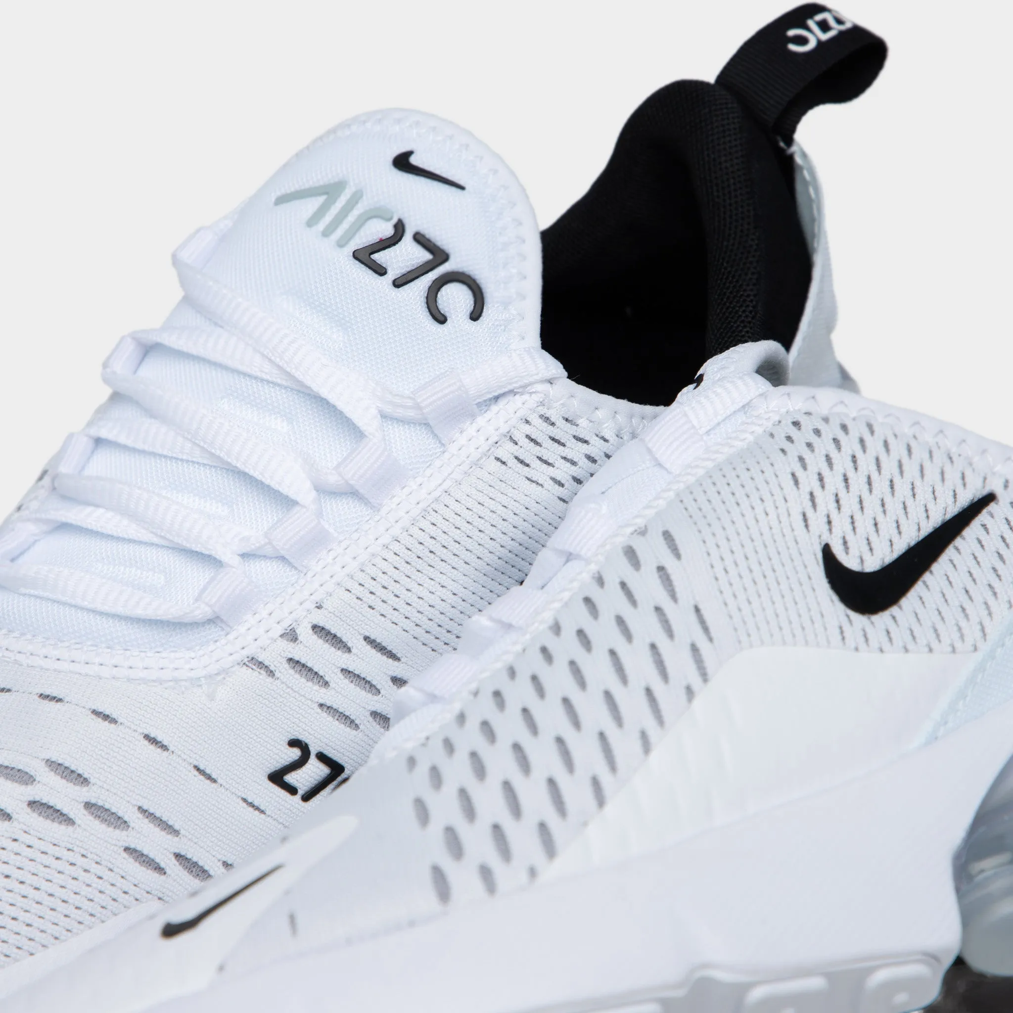 Water Resistant Nike Air Max 270 White / Black - White