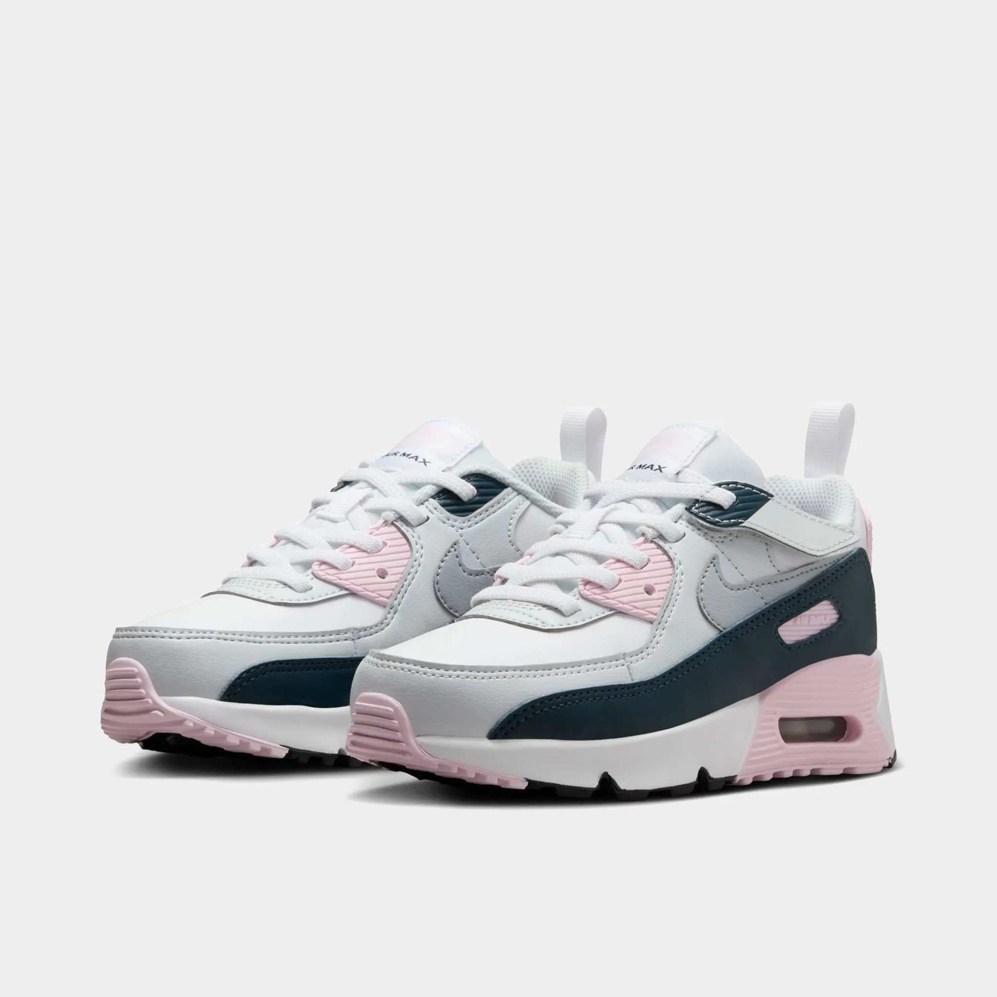 Nike Air Max 90 EasyOn PS White / Wolf Grey - Pink Foam Year Trust Moisture wicking